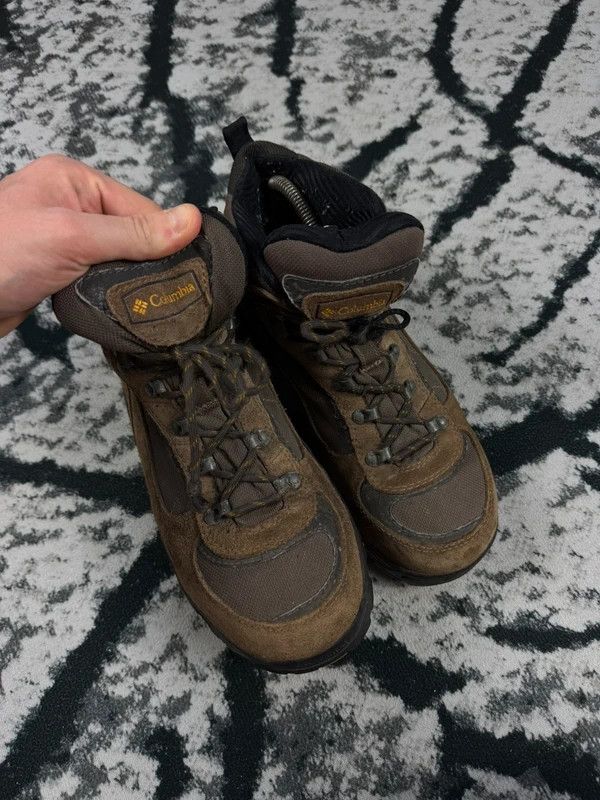 Columbia Hilltop goretex outdoor gorpcore trekking shoes brown 41 Size US 8 / EU 41 - 4 Thumbnail