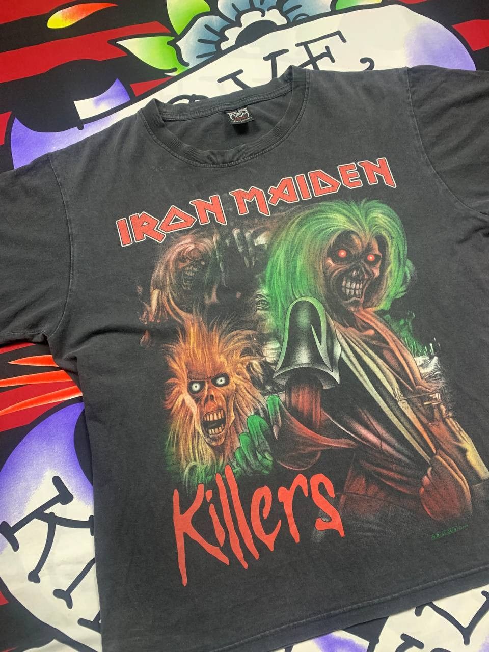 Iron Maiden Vintage Iron Maiden The Killers tshirt Size L Size US L / EU 52-54 / 3 - 2 Thumbnail
