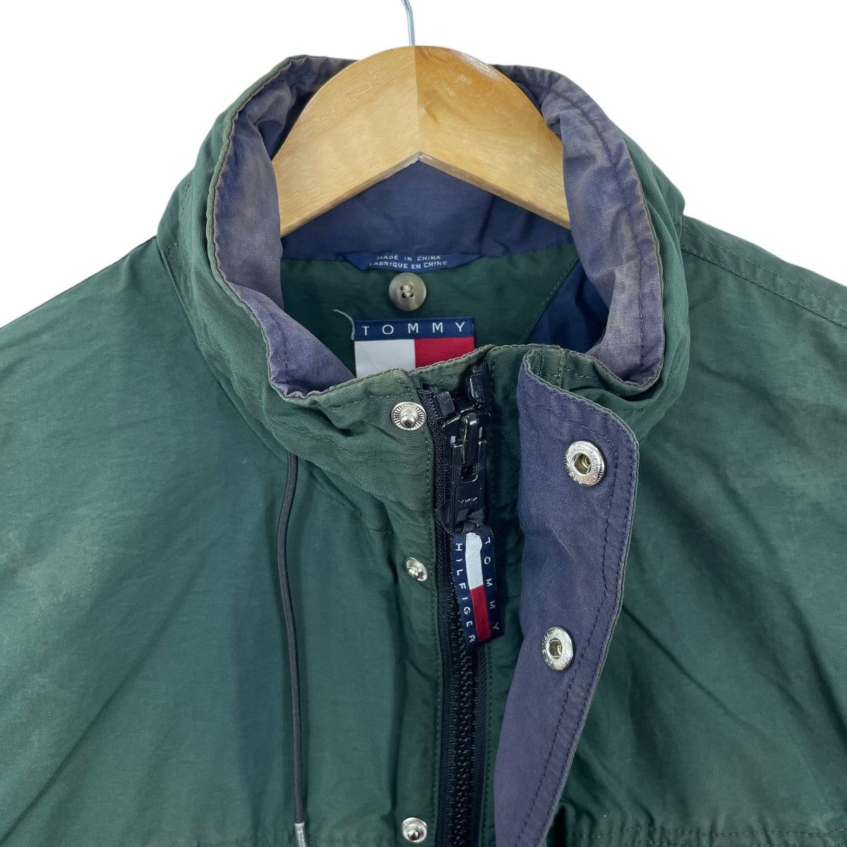 Tommy Hilfiger Vintage Tommy Hilfiger Fishtail Parka Jacket Size US L / EU 52-54 / 3 - 7 Thumbnail