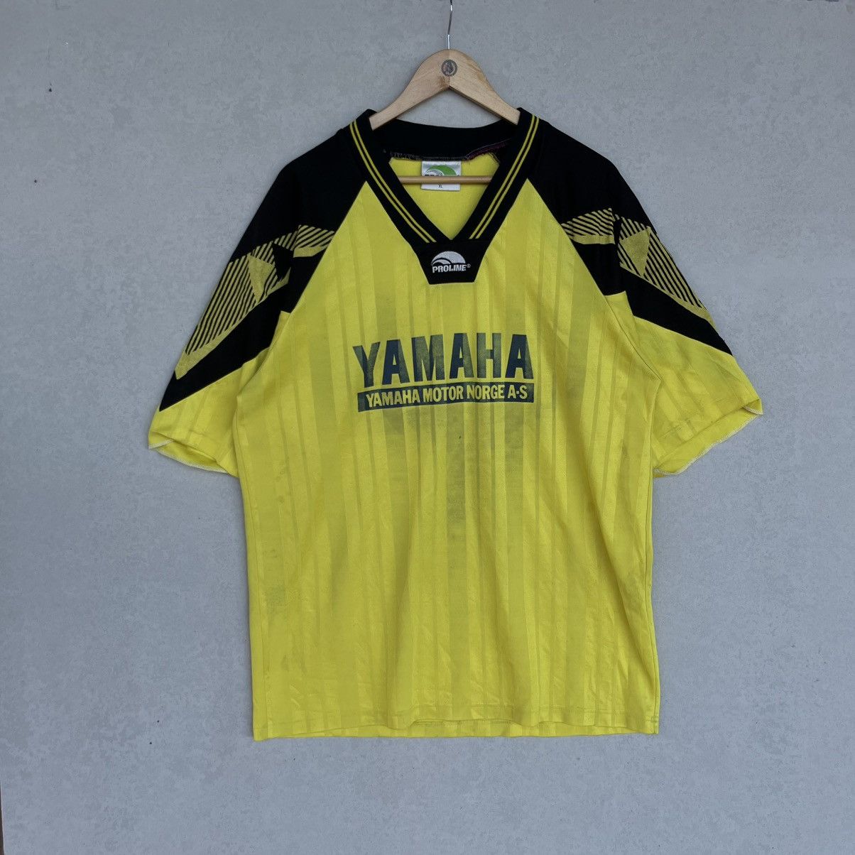 Other Vintage Yellow & Black Yamaha Proline Jersey Size XL Size US XL / EU 56 / 4 - 1 Thumbnail