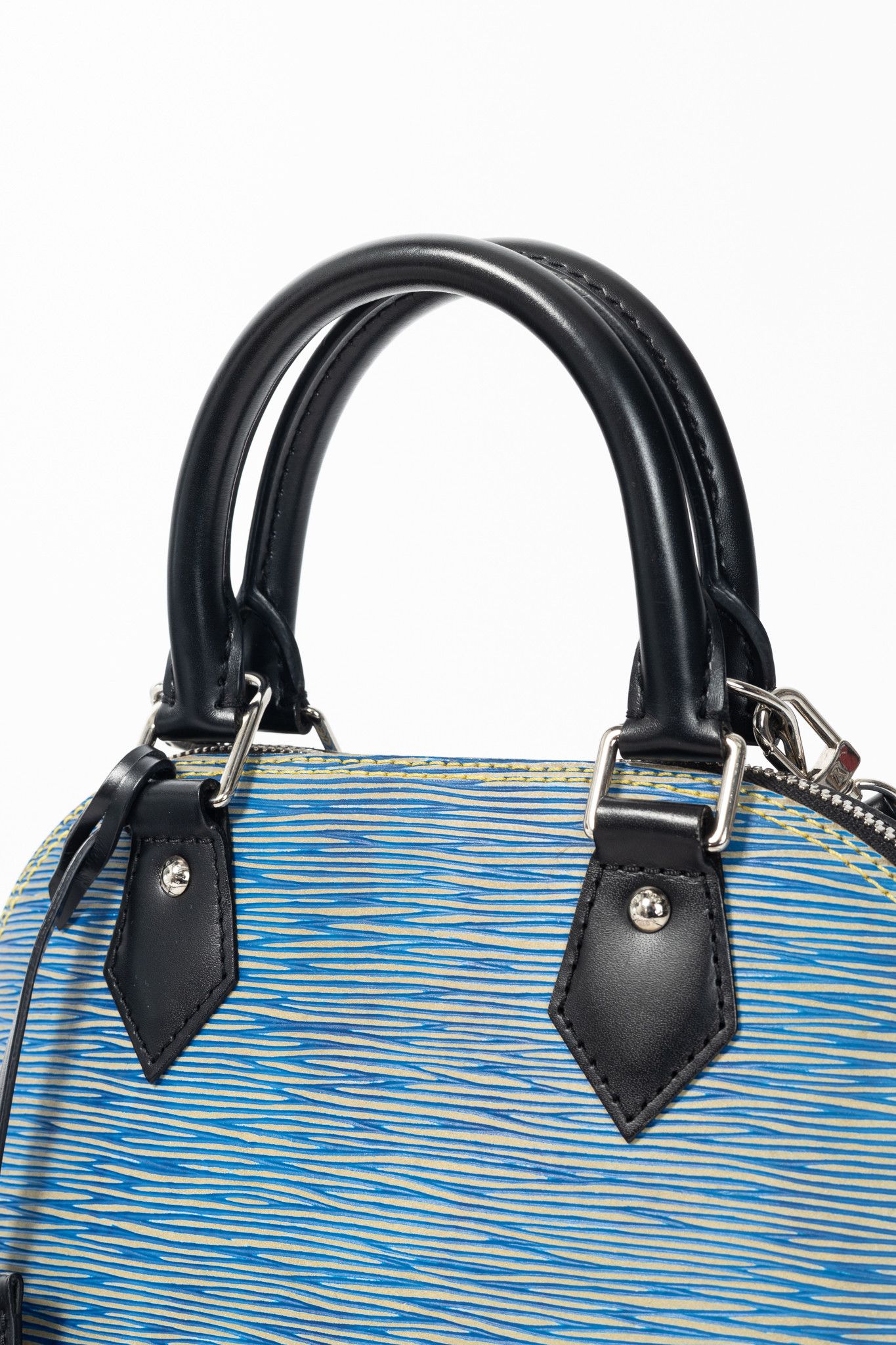 Louis Vuitton Louis Vuitton Alma BB Denim Epi Leather Tote Size ONE SIZE - 7 Thumbnail