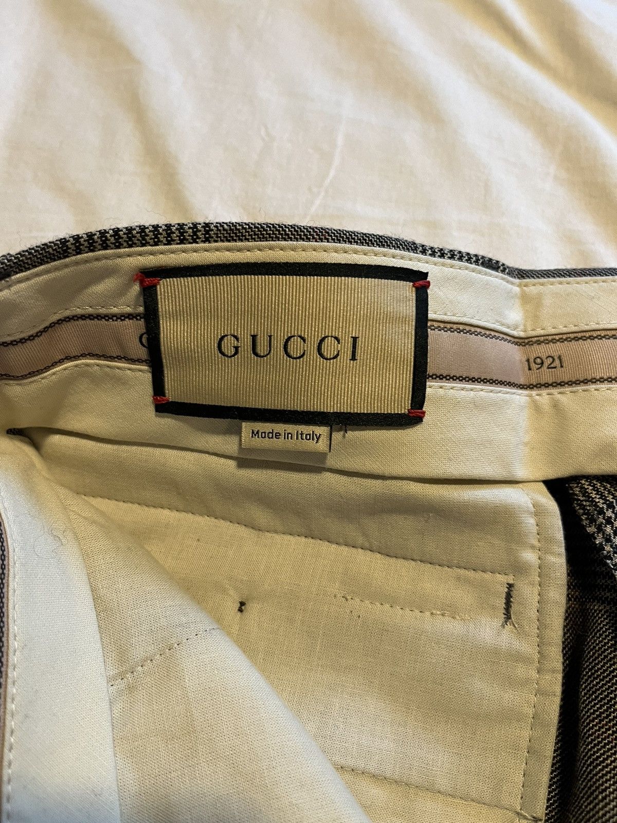 Gucci Gucci flared wool/lined trousers. Size US 30 / EU 46 - 6 Thumbnail