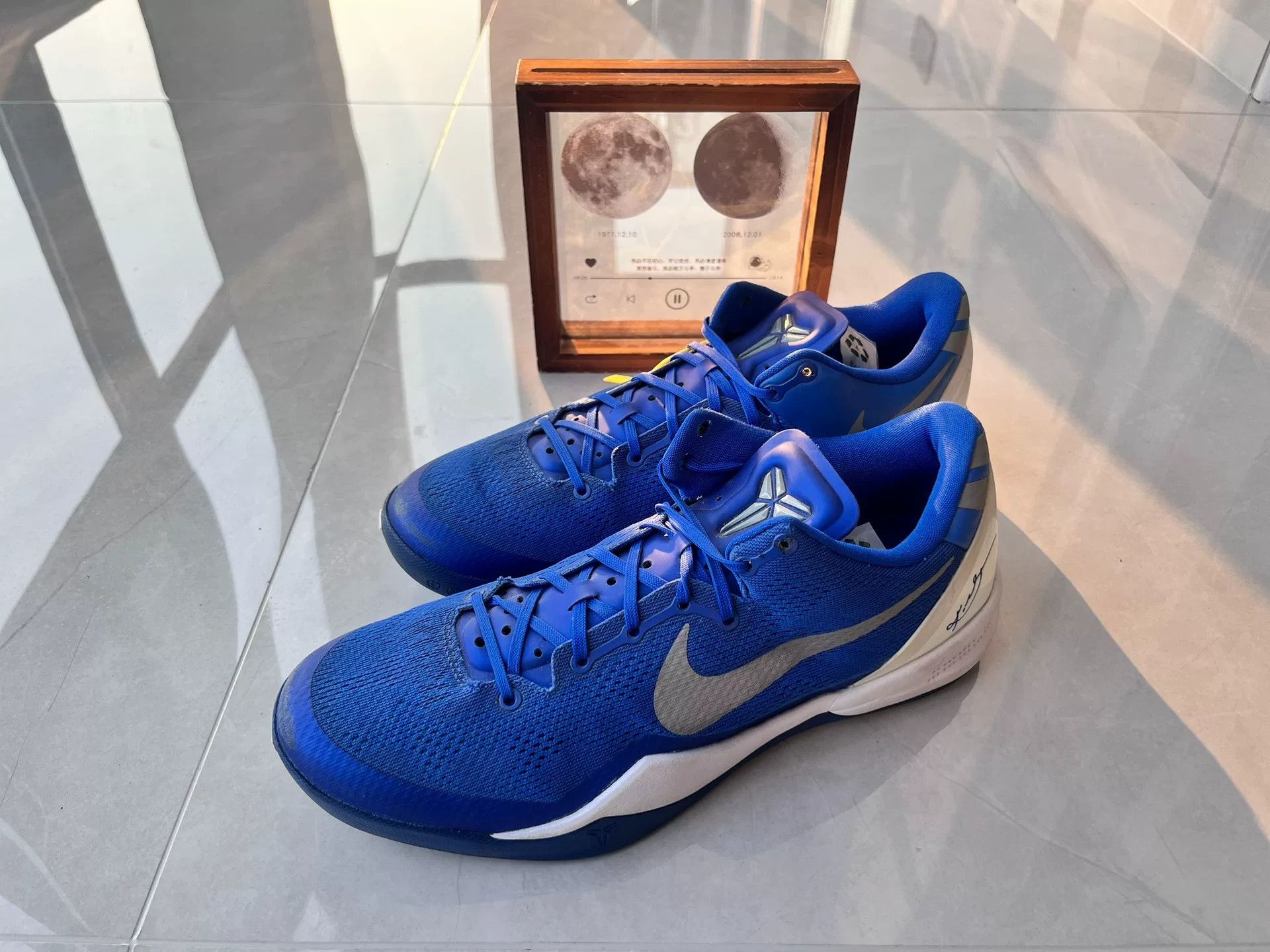 Nike Nike KOBE8 Blue Lowtop Sneakers 12 Men Size US 12 / EU 45 - 1 Thumbnail