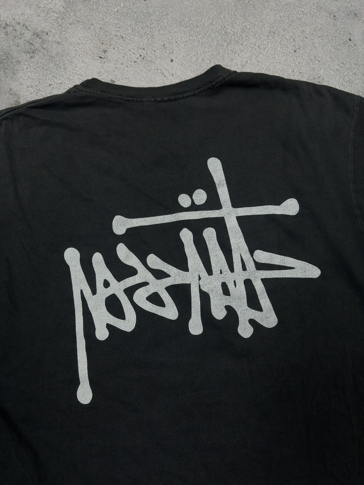Stussy Stussy reversal logo vintage big t shirt 90s 00s Size US M / EU 48-50 / 2 - 2 Thumbnail