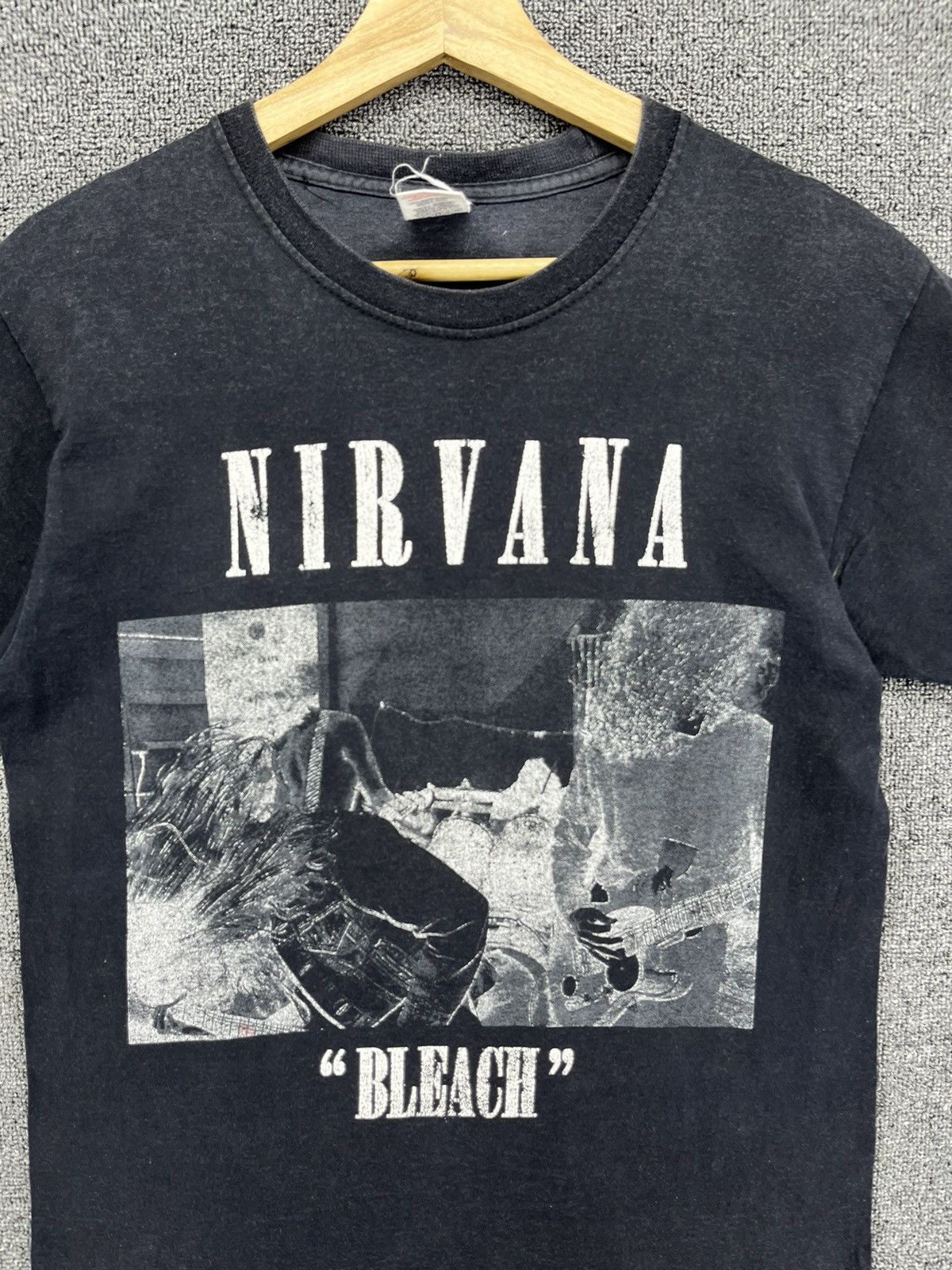 Band Tees Vintage Y2K Nirvana Bleach Punk Rock Band Tees T Shirts Size US S / EU 44-46 / 1 - 5 Thumbnail