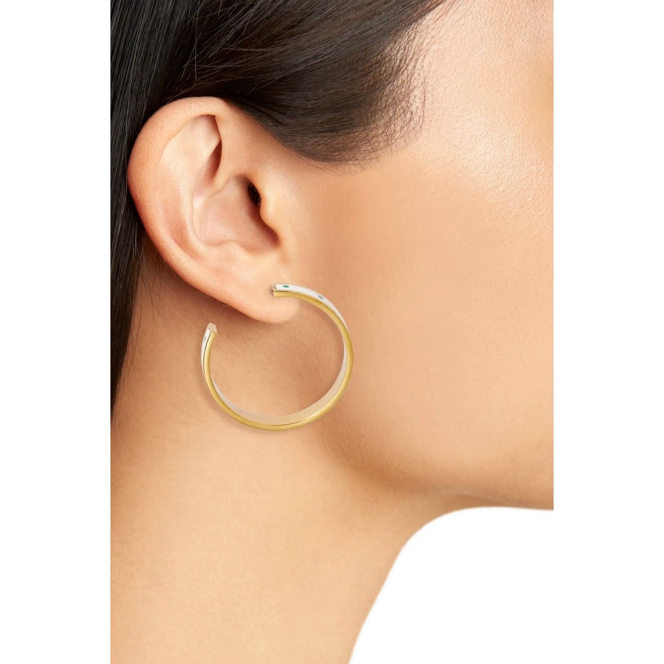 Kate Spade Kate Spade Herritage Spade Sun Dot Hoop Earrings Size ONE SIZE - 5 Thumbnail