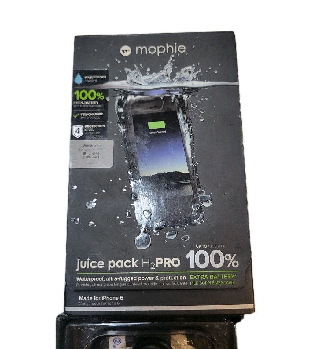 Mophie MOPHIE JUICE Pack H2OPro 100% Battery Strength iPhone 6 & 6S Size ONE SIZE - 3 Thumbnail