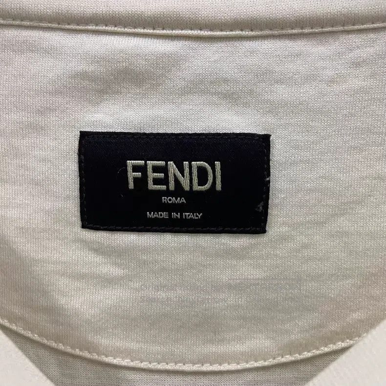 Fendi Fendi Front Embroidered Logo Short Sleeve Size S / US 4 / IT 40 - 2 Thumbnail