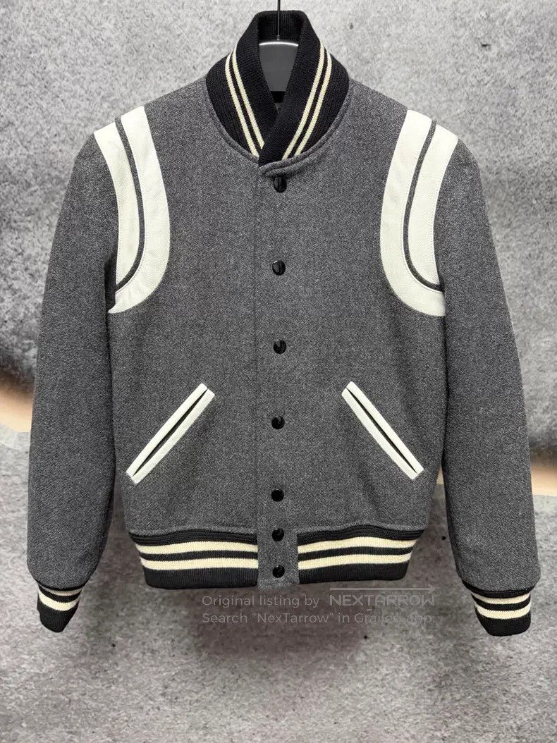 Saint Laurent Paris Saint Laurent Paris Baseball Jacket Size XS / US 0-2 / IT 36-38 - 1 Thumbnail