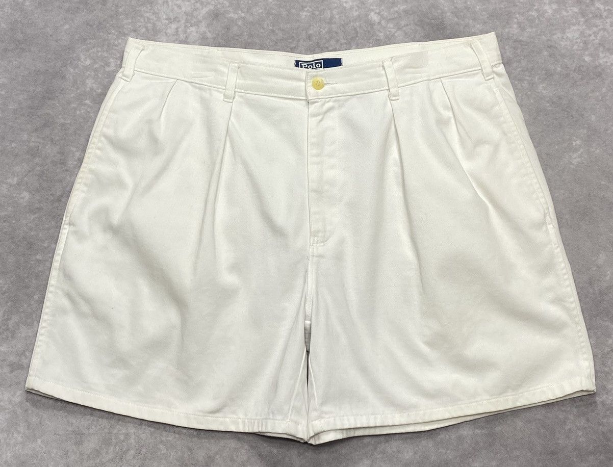 Polo Ralph Lauren 90’s Vintage Polo Ralph Lauren Chino Shorts Size US 36 / EU 52 - 1 Thumbnail