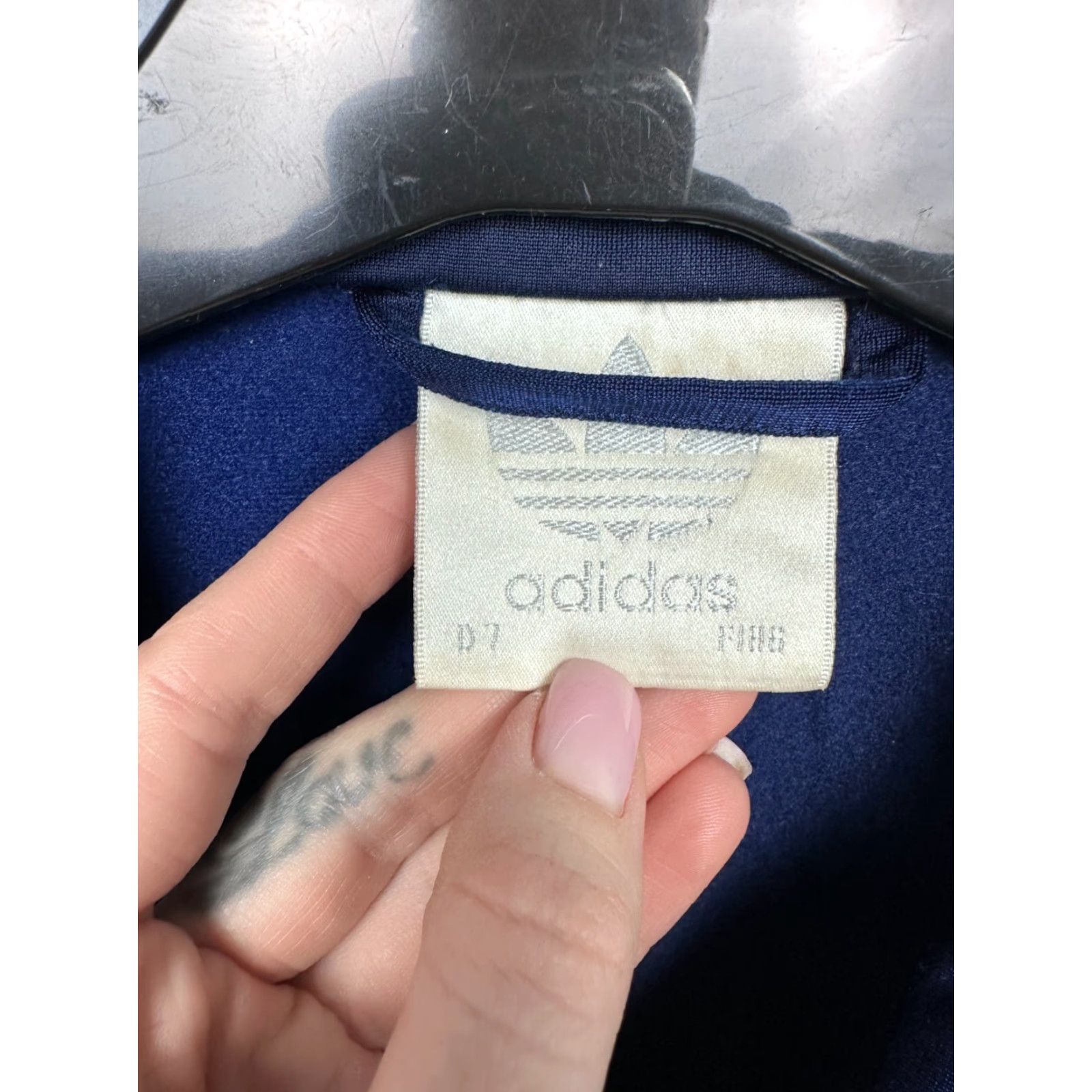 Adidas VINTAGE Adidas Track Jacket Mens XL Blue Retro Full Zip Adidas Originals Shirt Jacket Mens XL Blue Track Jacket Mens XL Blue Track Jacket Mens XL Blue Size US XL / EU 56 / 4 - 4 Thumbnail