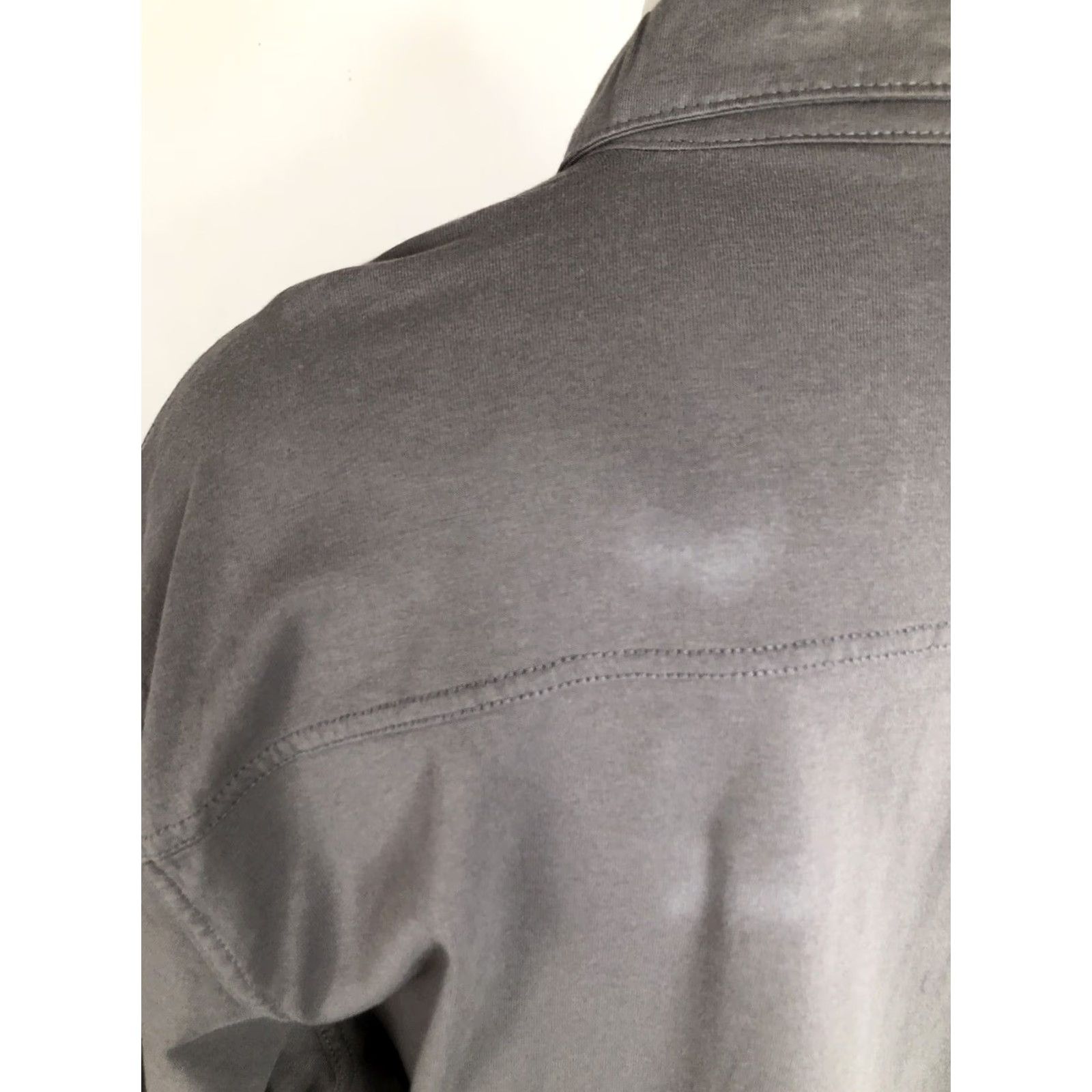 Levi's LEVI STRAUSS NEW w TAG Mens 3XL Button-Up Polo Safari Shirt Long Sleeve Grayish Brown Size US XXL / EU 58 / 5 - 6 Thumbnail