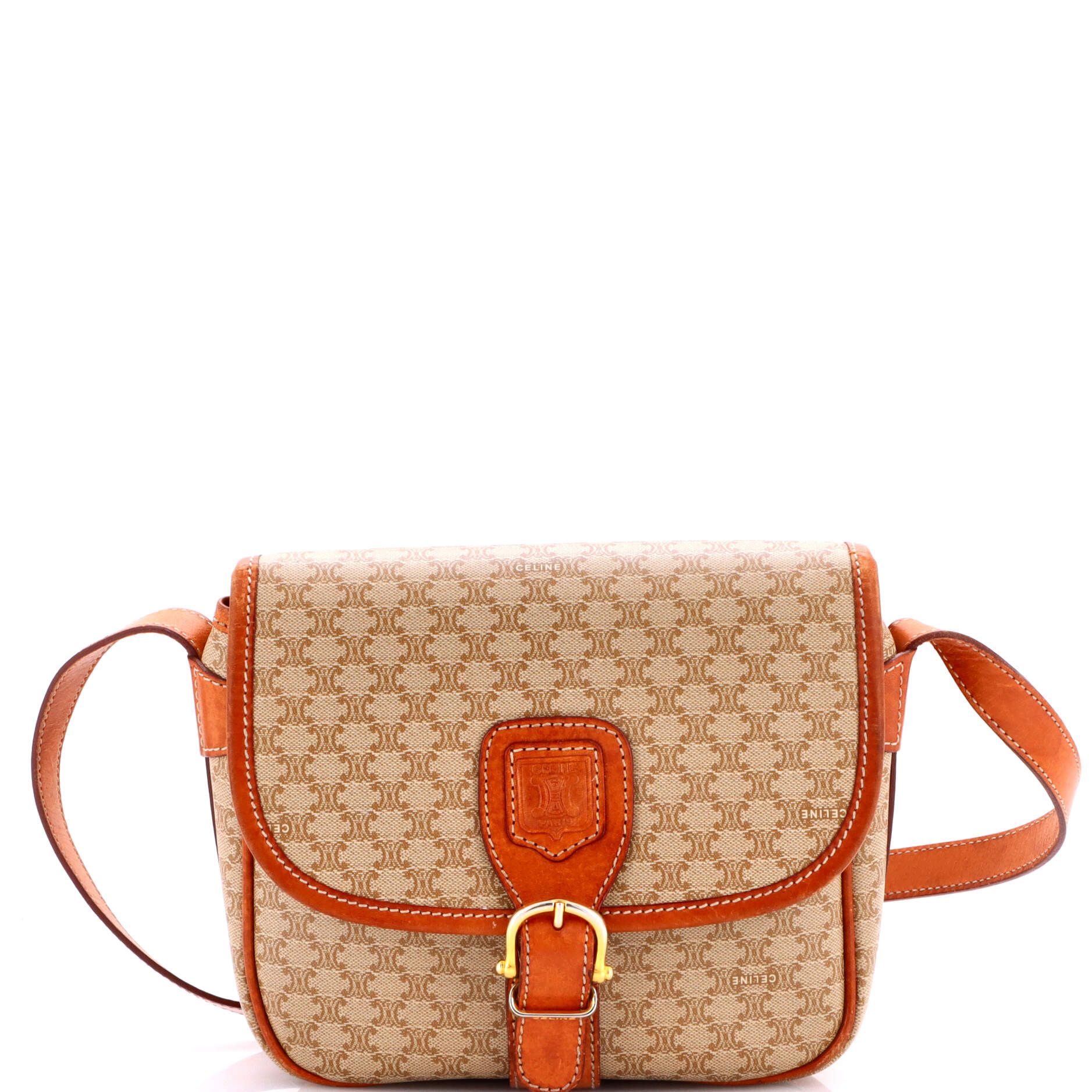 Celine Vintage Saddle Flap Shoulder Bag Size ONE SIZE - 1 Thumbnail