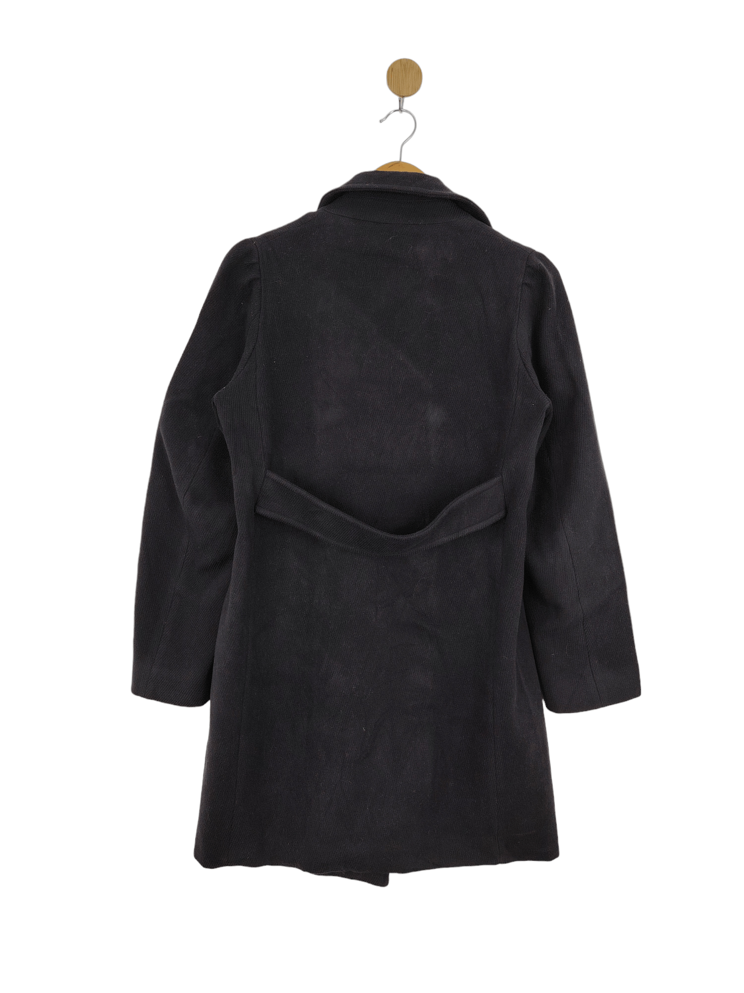 If Six Was Nine Vintage Italian Designer Double Breasted Long Coat MJ0045 Size US S / EU 44-46 / 1 - 2 Thumbnail