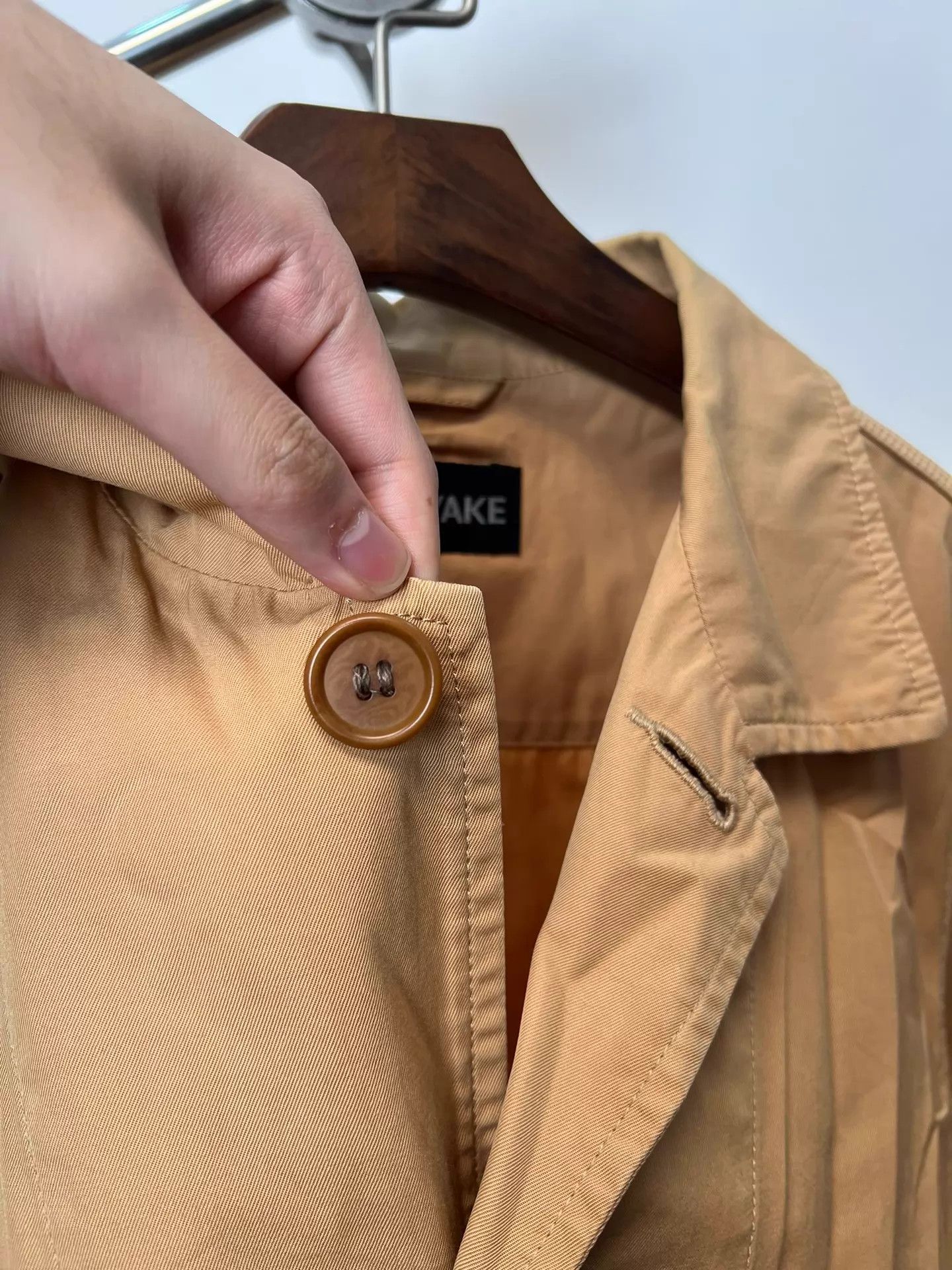 Issey Miyake Issey Miyake Brick Yellow Canvas Utility Jacket Size US L / EU 52-54 / 3 - 6 Thumbnail