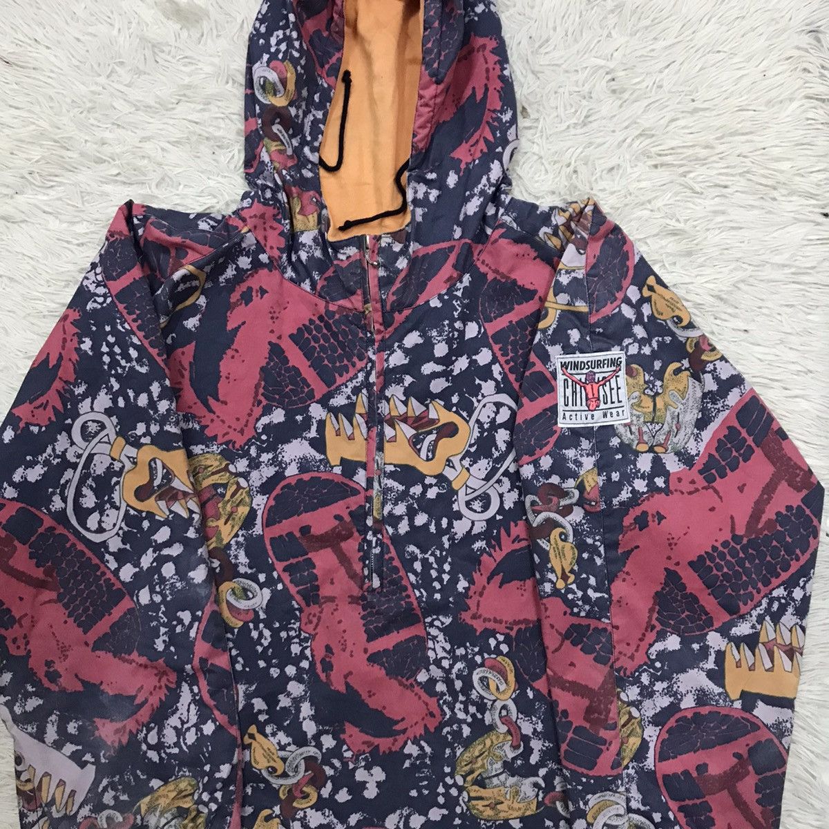 Vintage Vintage Chiemsee Windsurfing Native Pullover Jacket Hoodie Size US XL / EU 56 / 4 - 8 Thumbnail
