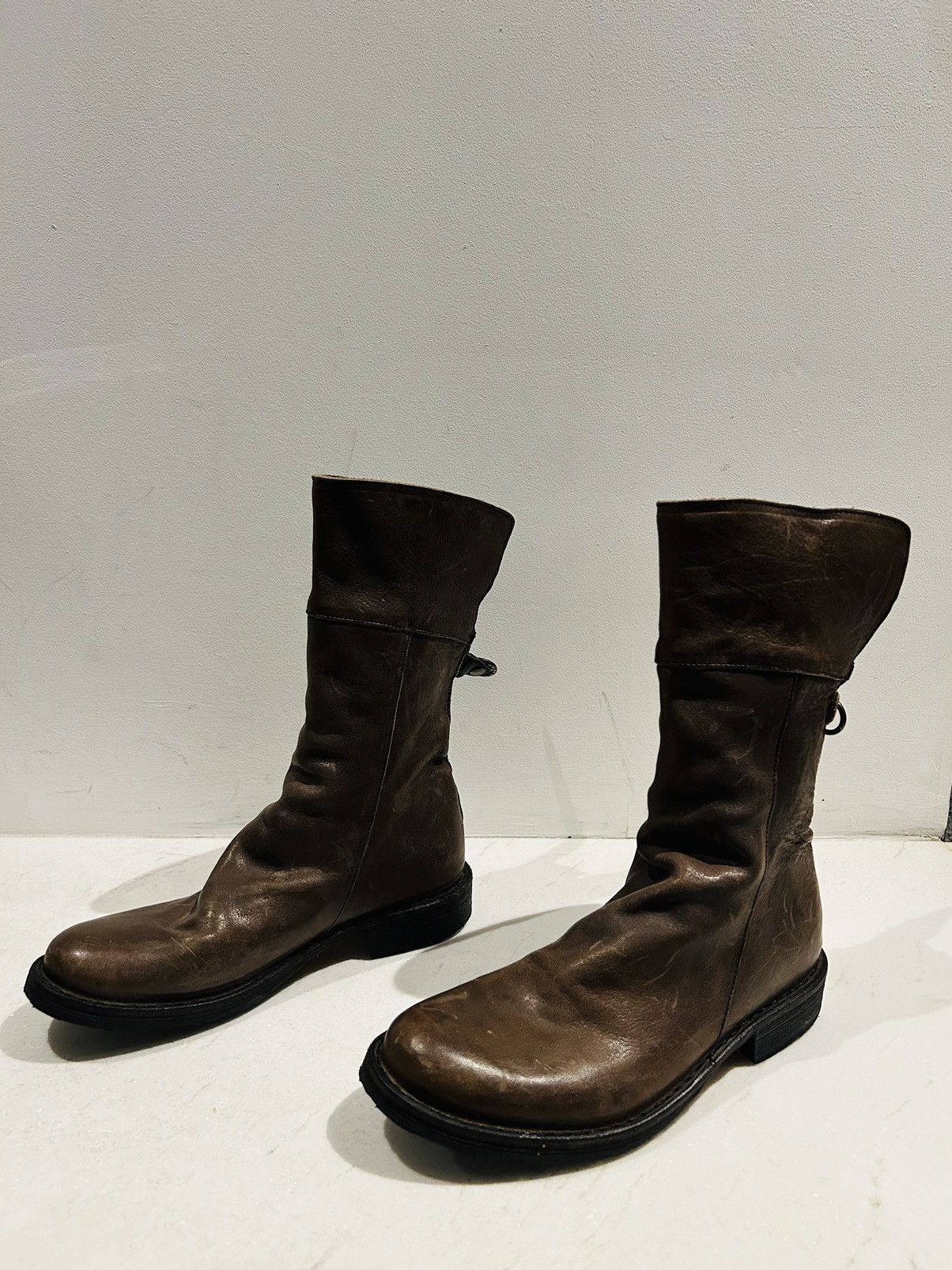 New fiorentini+baker brown leather boots