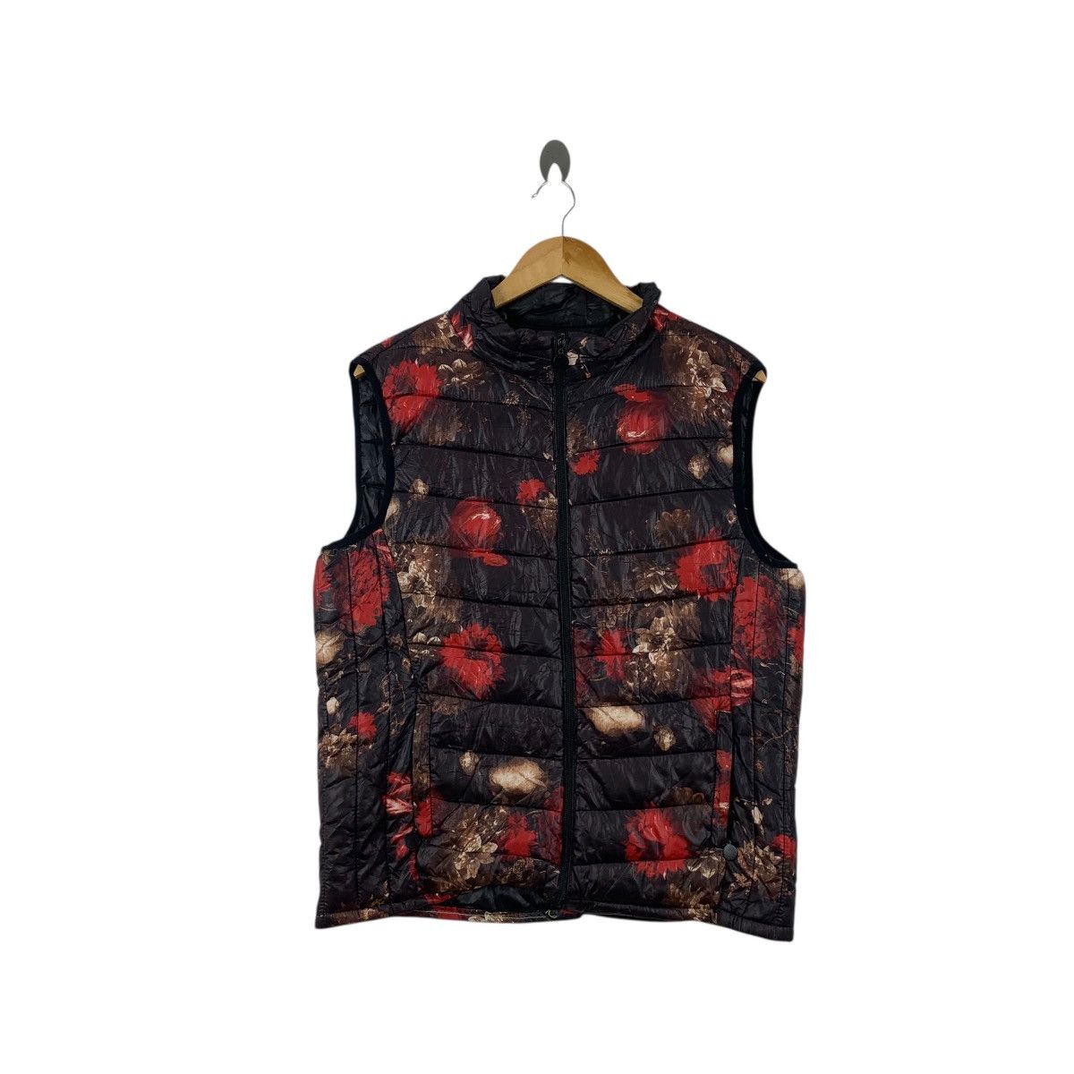 Other LAMBENT JAPAN FLORAL AOP Puffer Quilted Vest Jacket Size M / US 6-8 / IT 42-44 - 1 Thumbnail