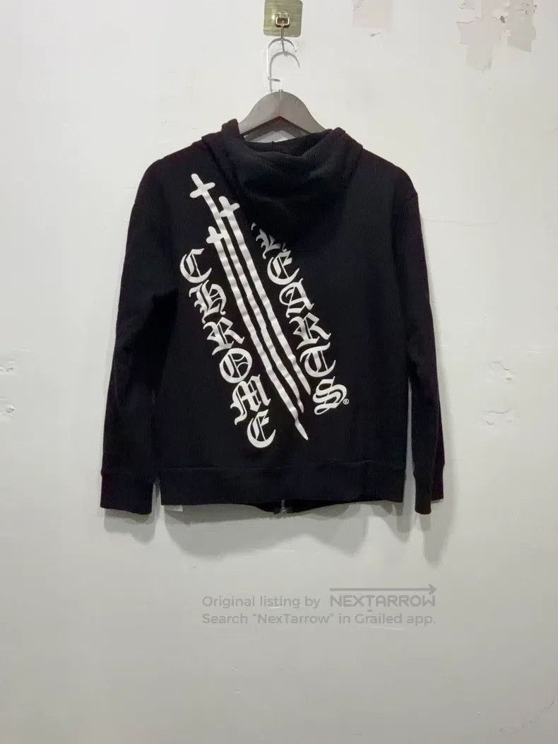 Chrome Hearts CHROME HEARTS Size S Black three-sword Sanskrit zipper hood Size US S / EU 44-46 / 1 - 2 Thumbnail