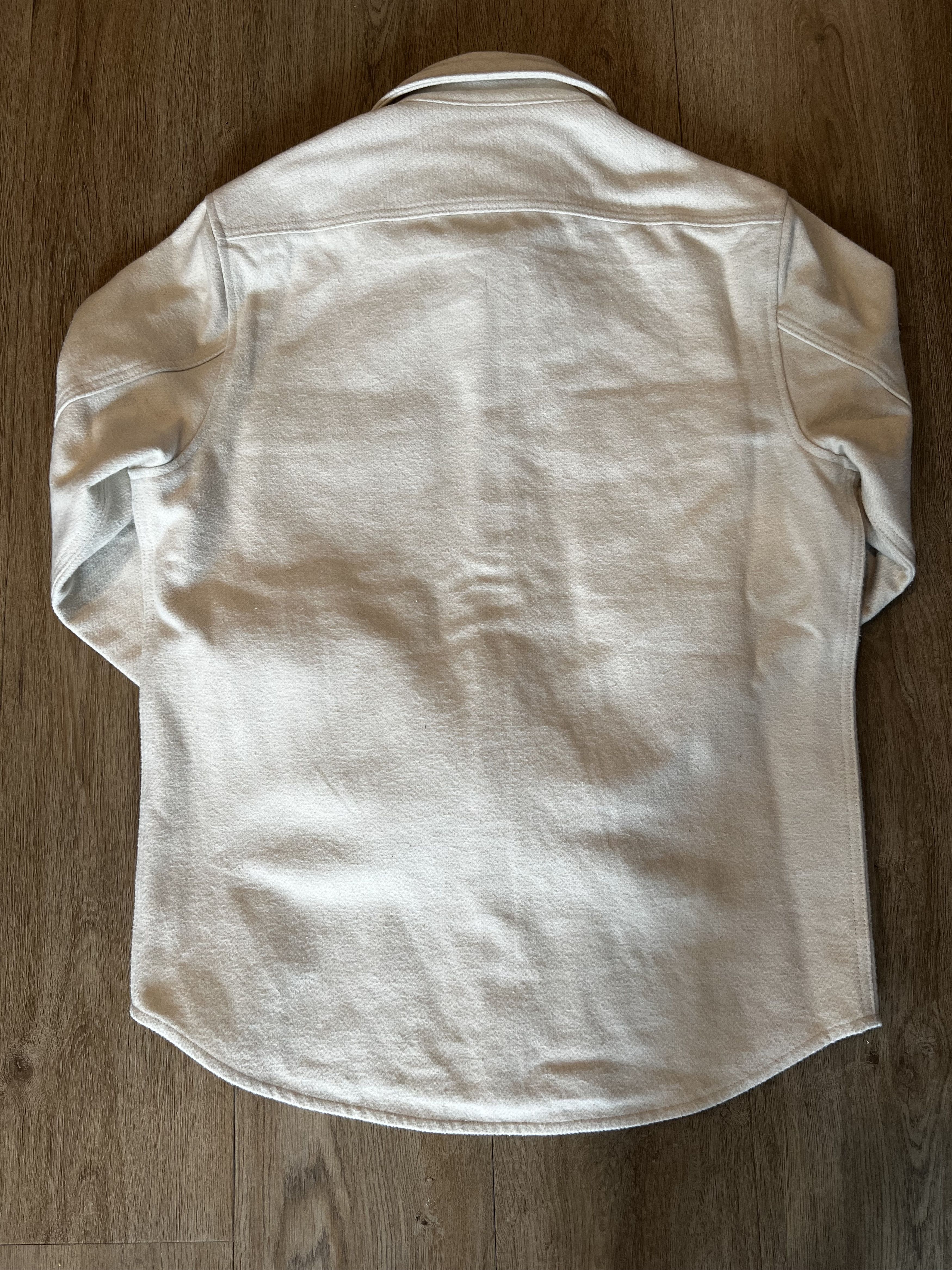 Taylor Stitch Maritime Shirt Jacket in Vintage White Moleskin Twill Size US M / EU 48-50 / 2 - 4 Thumbnail