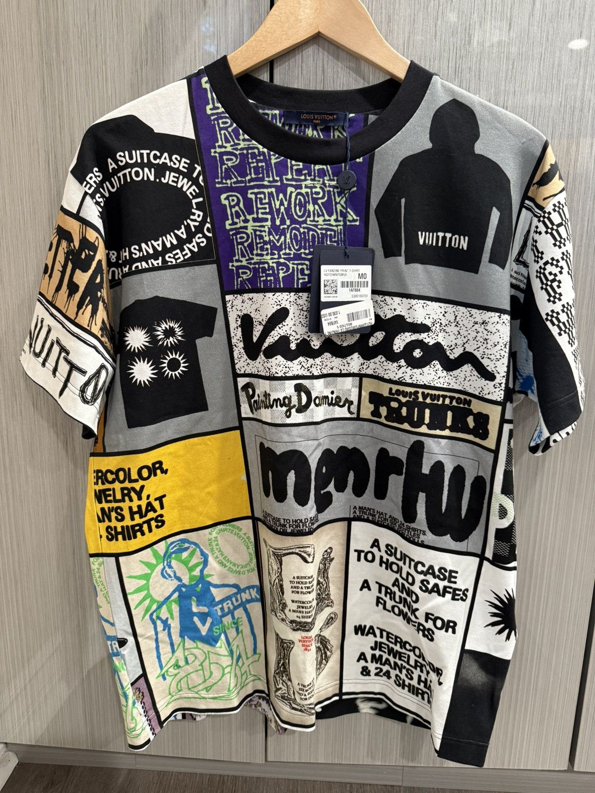 【Louis Vuitton】LV Fanzineプリント コットンTシャツ Printed Cotton T-Shirt - Ready to Wear | Louis Vuitton India