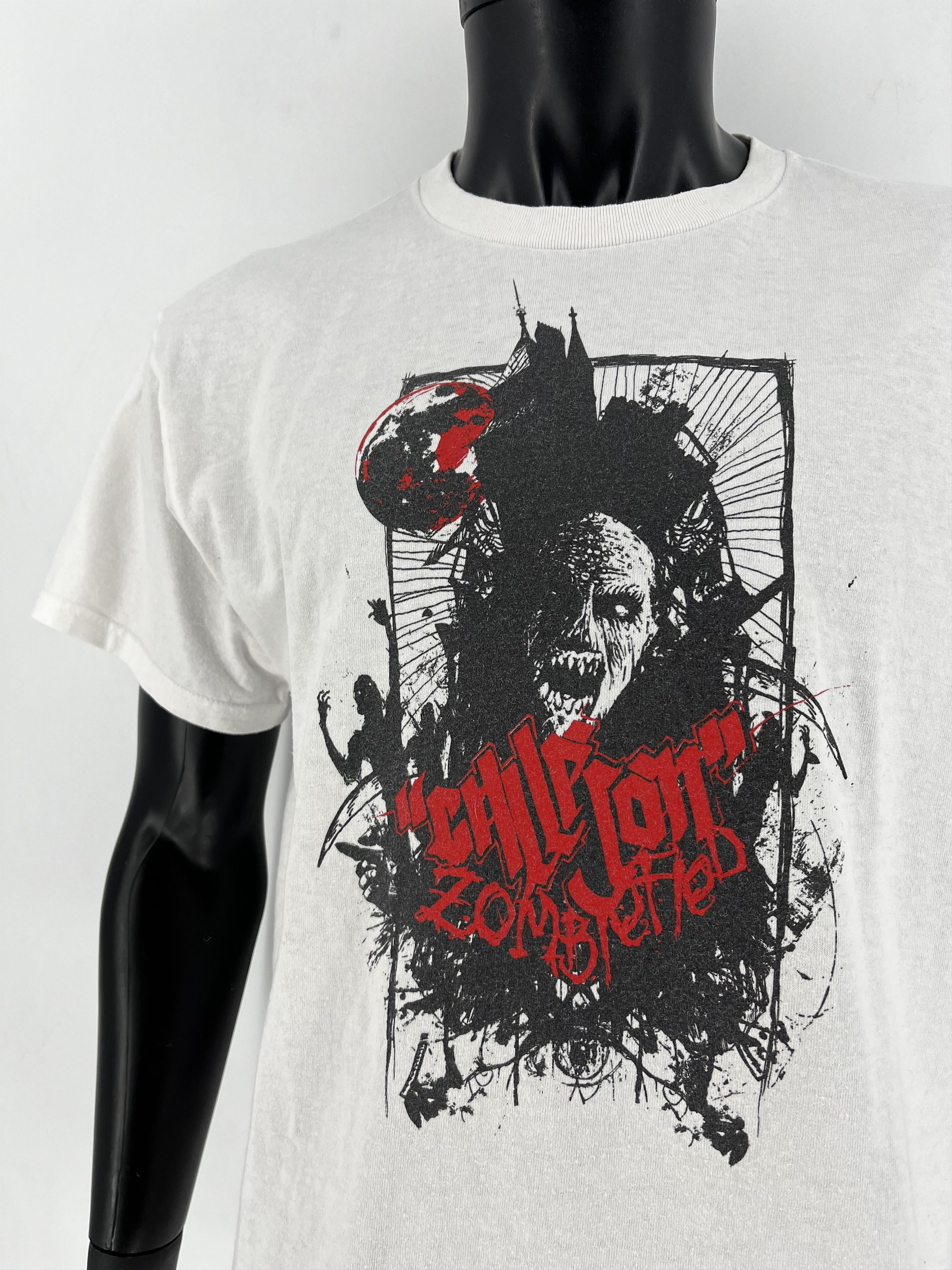 Band Tees ALIEN SEX FIEND RARE ZOMBIFIED LONGSLEEVE NIK FIEND ROCK 90s Size US L / EU 52-54 / 3 - 6 Thumbnail