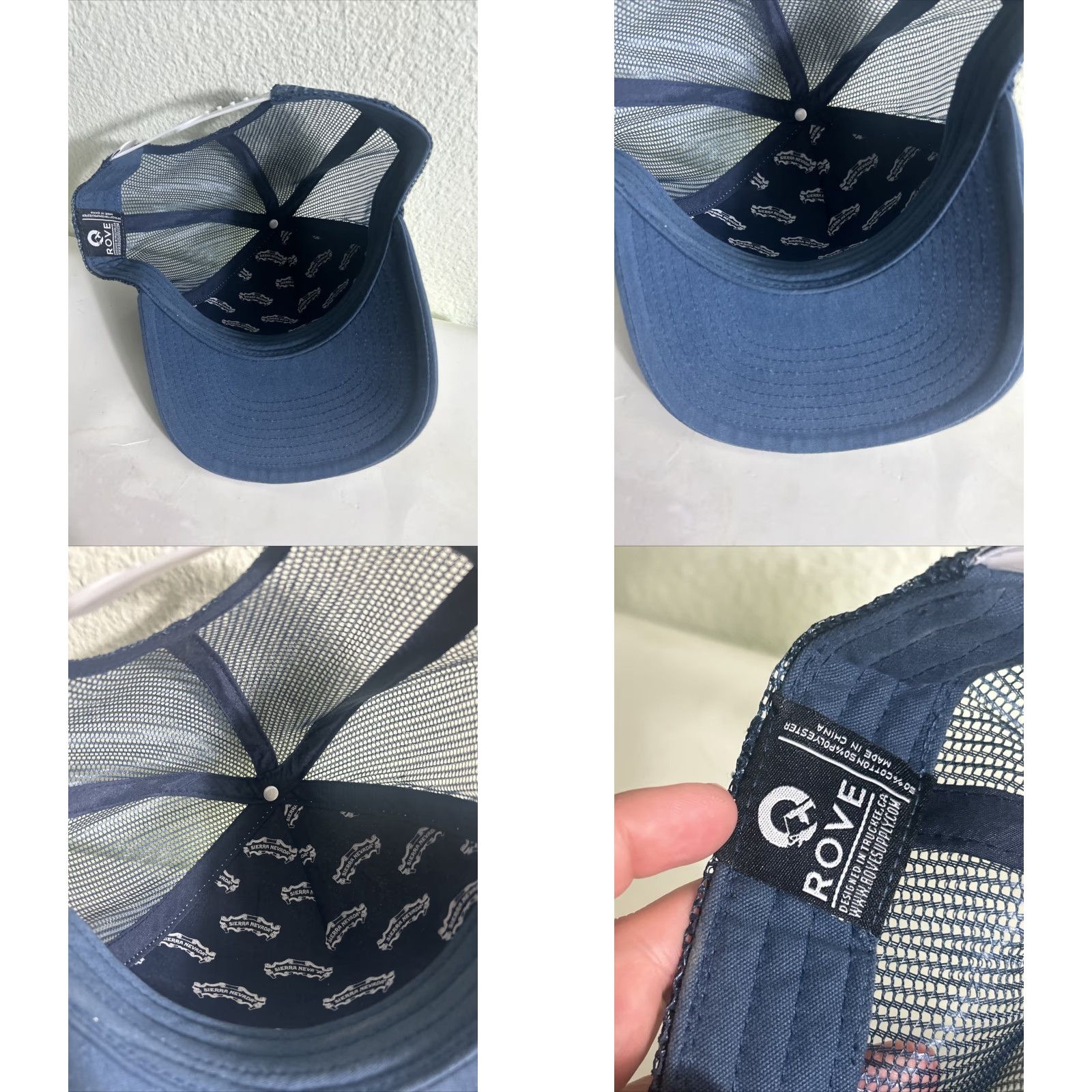 Vintage Sierra Nevada Brewing Oktoberfest Trucker Hat Navy Blue Adjustable SnapBack Men One Size Size ONE SIZE - 9 Thumbnail