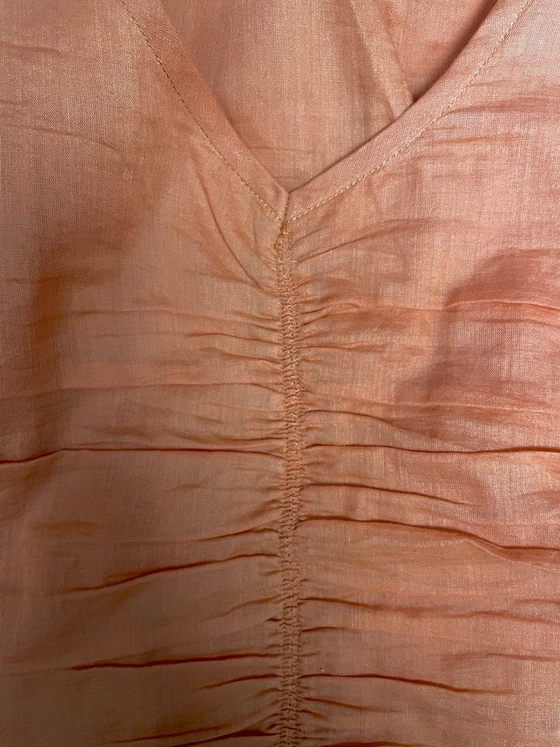 Isabel Marant Etoile ISABEL MARANT ETOILE Sireny Gathered Mini Dress Size XS / US 0-2 / IT 36-38 - 5 Thumbnail