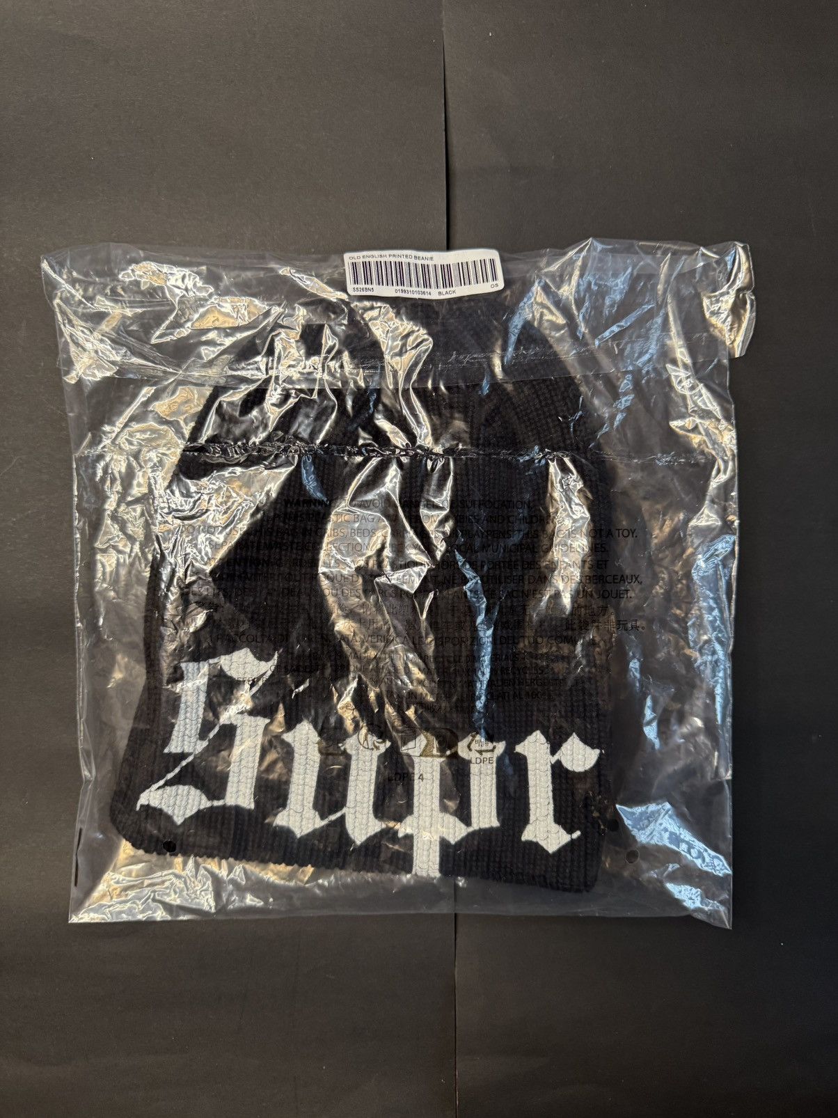Supreme Supreme Old English Printed Beanie Size ONE SIZE - 5 Thumbnail