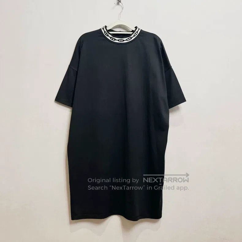 Hermes Hermes Black Round Neck Short Sleeve Dress Size S / US 4 / IT 40 - 1 Thumbnail
