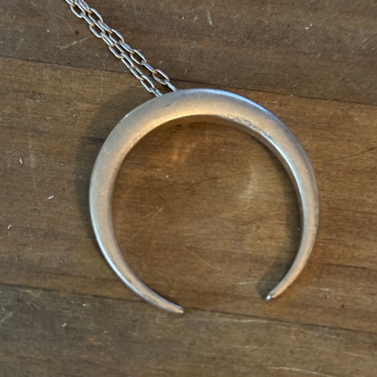 Other Gold tone crescent moon pendant necklace Size ONE SIZE - 3 Thumbnail