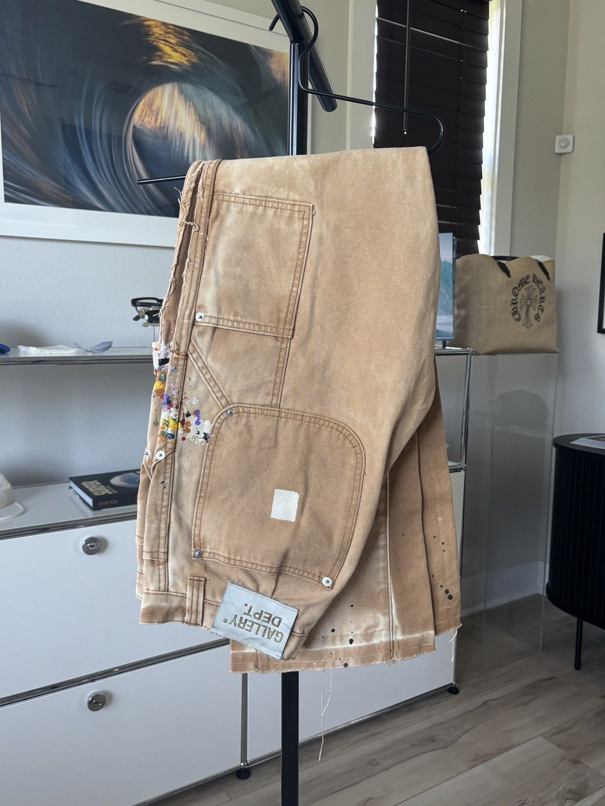 Gallery Dept. GALLERY DEPT CARPENTER FLARE DENIM PANTS Size US 34 / EU 50 - 2 Thumbnail