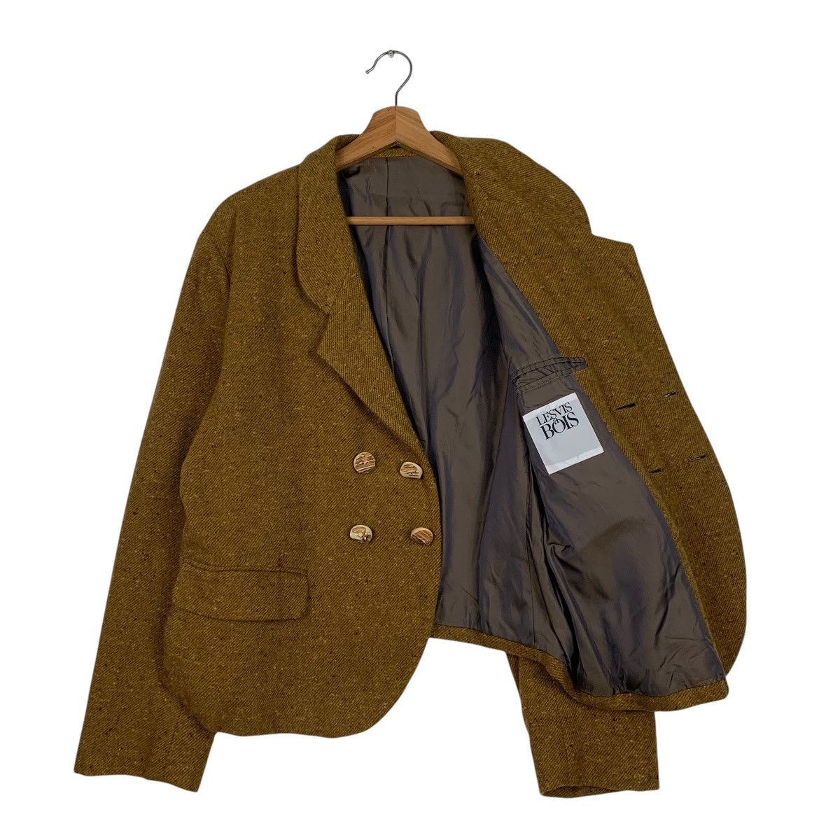 Japanese Brand Japanese Brand Lesvis A Bois Wool Jacket Size M / US 6-8 / IT 42-44 - 9 Thumbnail