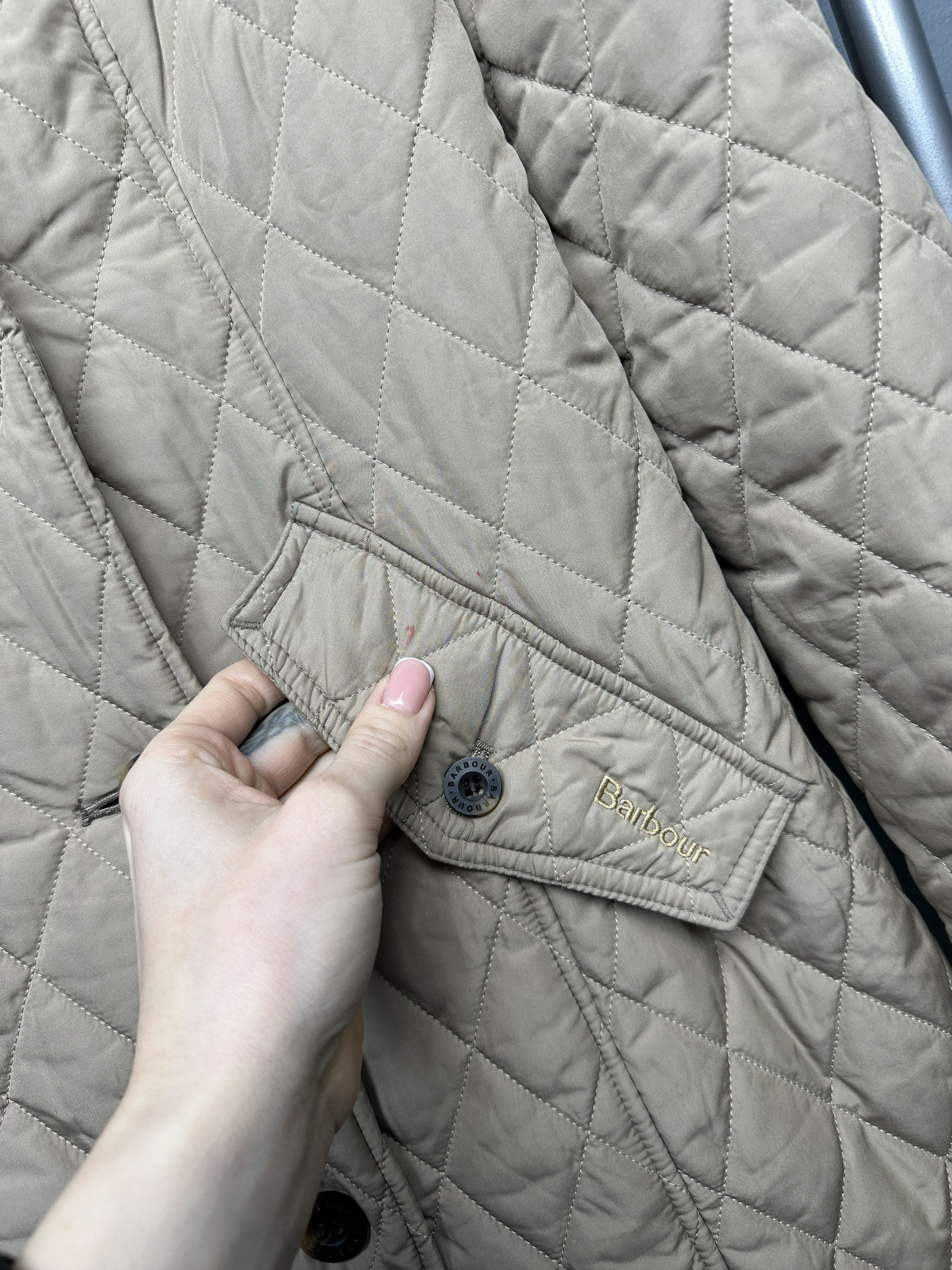 Barbour × Vintage Barbour Womens Vintage Cornell Quilted Jacket Size M / US 6-8 / IT 42-44 - 4 Thumbnail