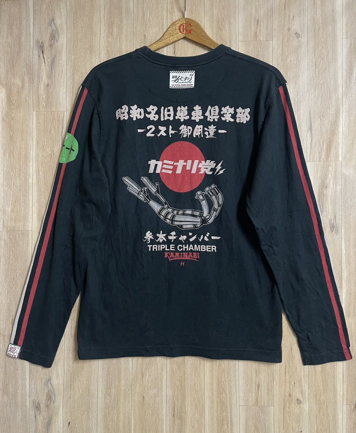 Japanese Brand Vintage 2 Stroke T shirt Kawasaki H1 Suzuki GT750 Japan Bike Size US M / EU 48-50 / 2 - 7 Thumbnail