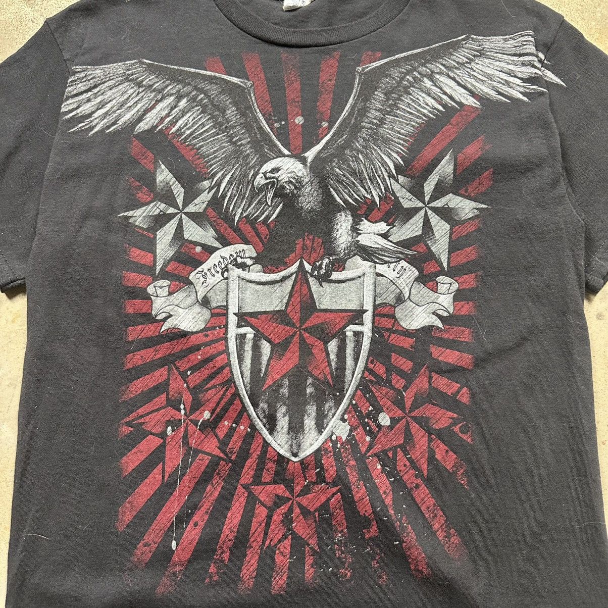 Affliction Vintage Y2K Grunge Stars Affliction Style Skater Shirt Size US M / EU 48-50 / 2 - 2 Thumbnail