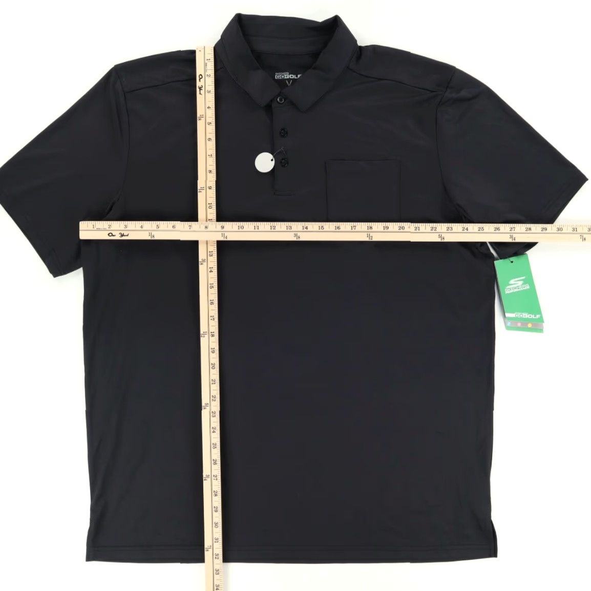 SKECHERS **Skechers Gogolf Performance Stretch Black Men's 2XL Polo Shirt** User: Skechers Gogolf Performance Stretch Black Men's 2XL Polo Shirt Size US XXL / EU 58 / 5 - 3 Thumbnail