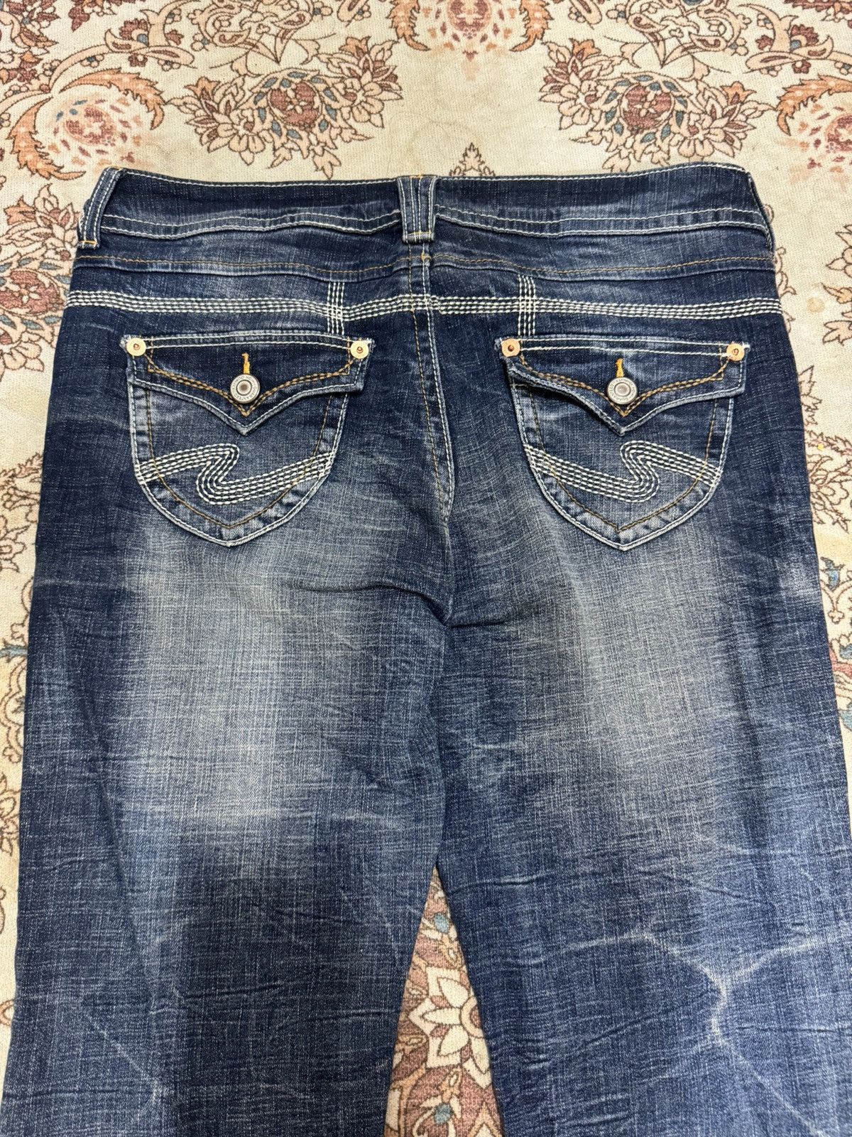 Japanese Brand × Vintage Vintage Spicy Denim Strechable Jeans Size US 36 / EU 52 - 6 Thumbnail