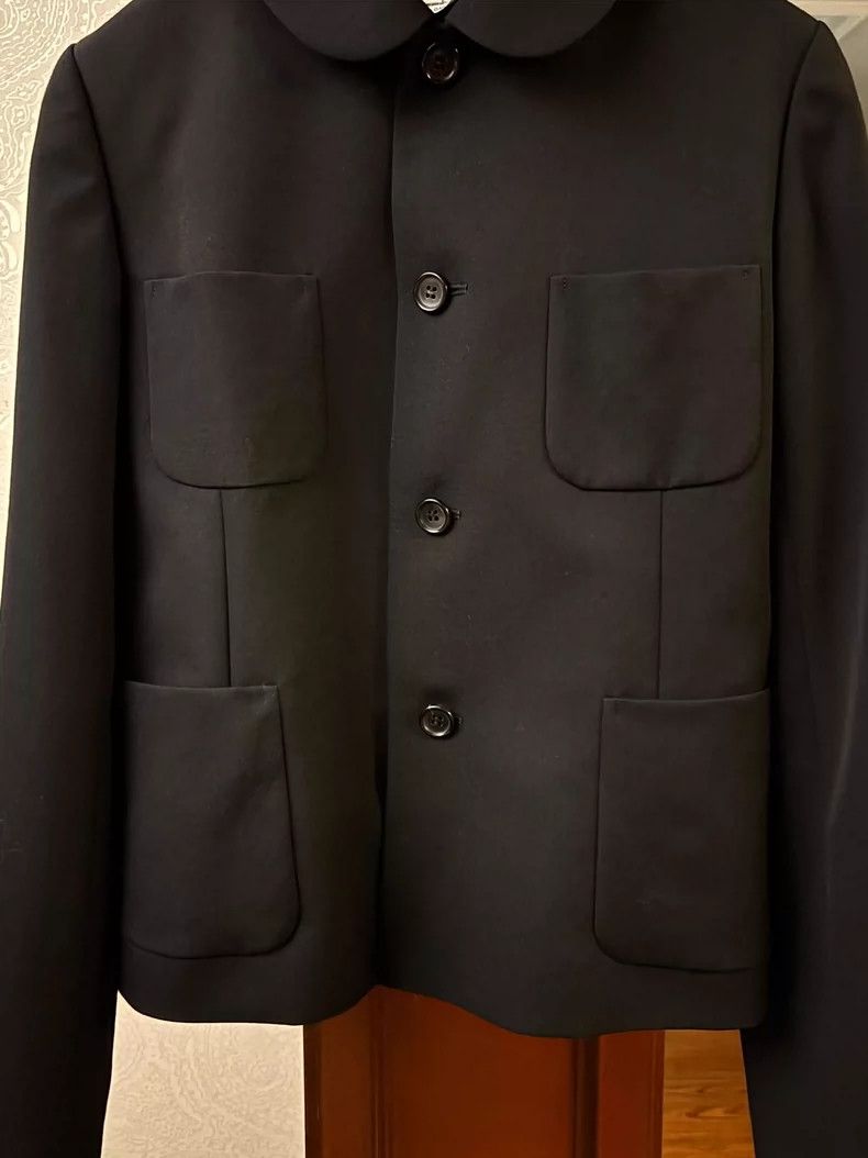 Comme des Garcons Comme Des Garcons Round neck pocket suit jacket 2503-Nextar Size S / US 4 / IT 40 - 2 Thumbnail