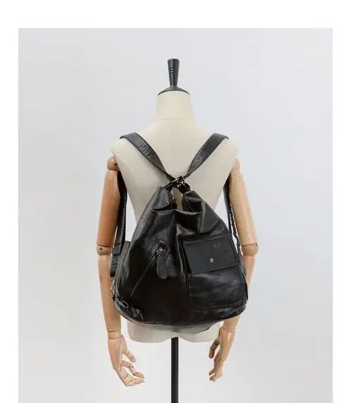 Japanese Brand Black Vintage Women Shoulder Bag Size ONE SIZE - 3 Thumbnail
