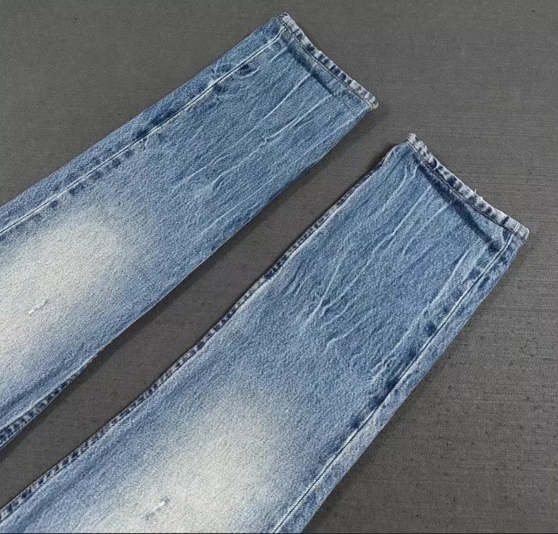 Helmut Lang HELMUT LANG Watering destroys jeans Size US 31 - 3 Thumbnail