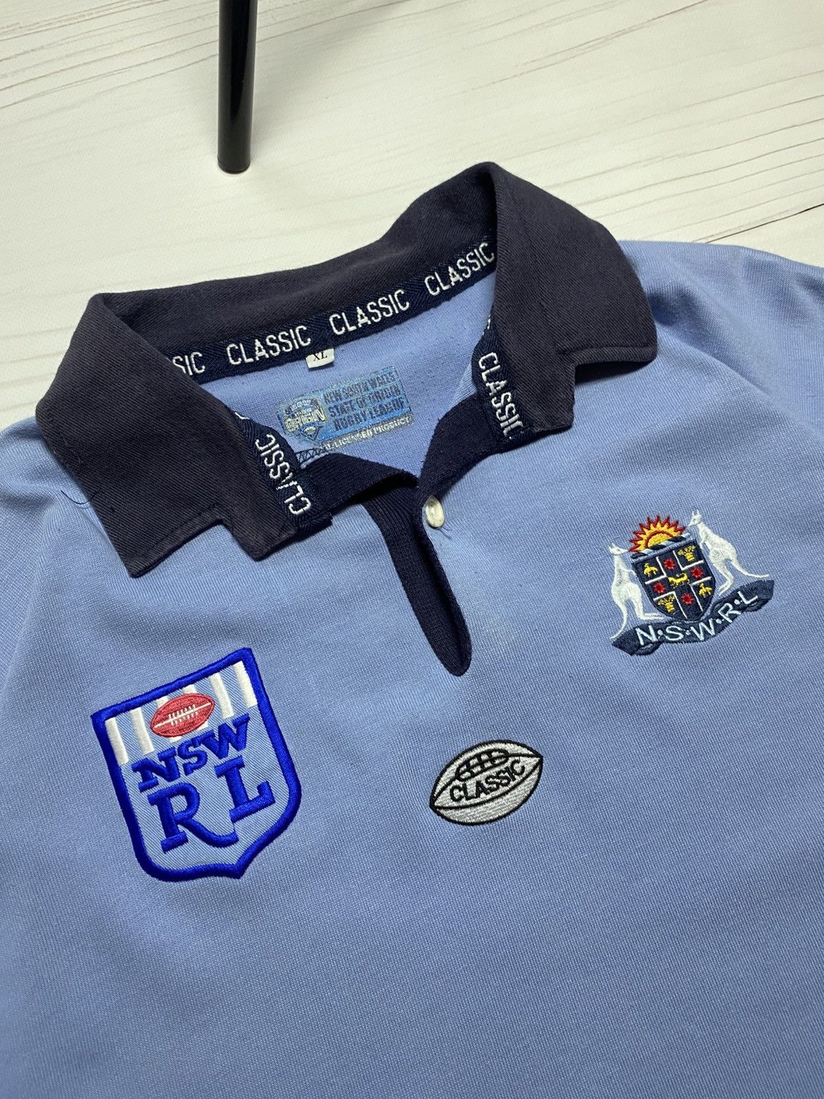 Vintage Vintage Retro New South Wales State of Origin rugby jersey Size US XL / EU 56 / 4 - 7 Thumbnail