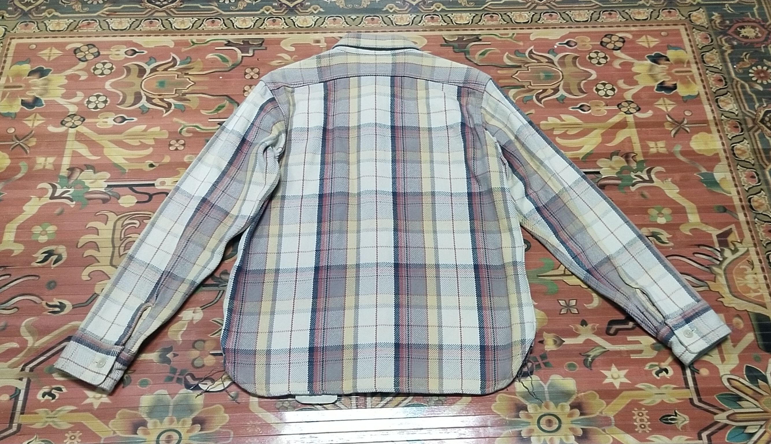 Japanese Brand Final Drop Vintage Pherrows Workers Shirt Button S Size US S / EU 44-46 / 1 - 11 Thumbnail