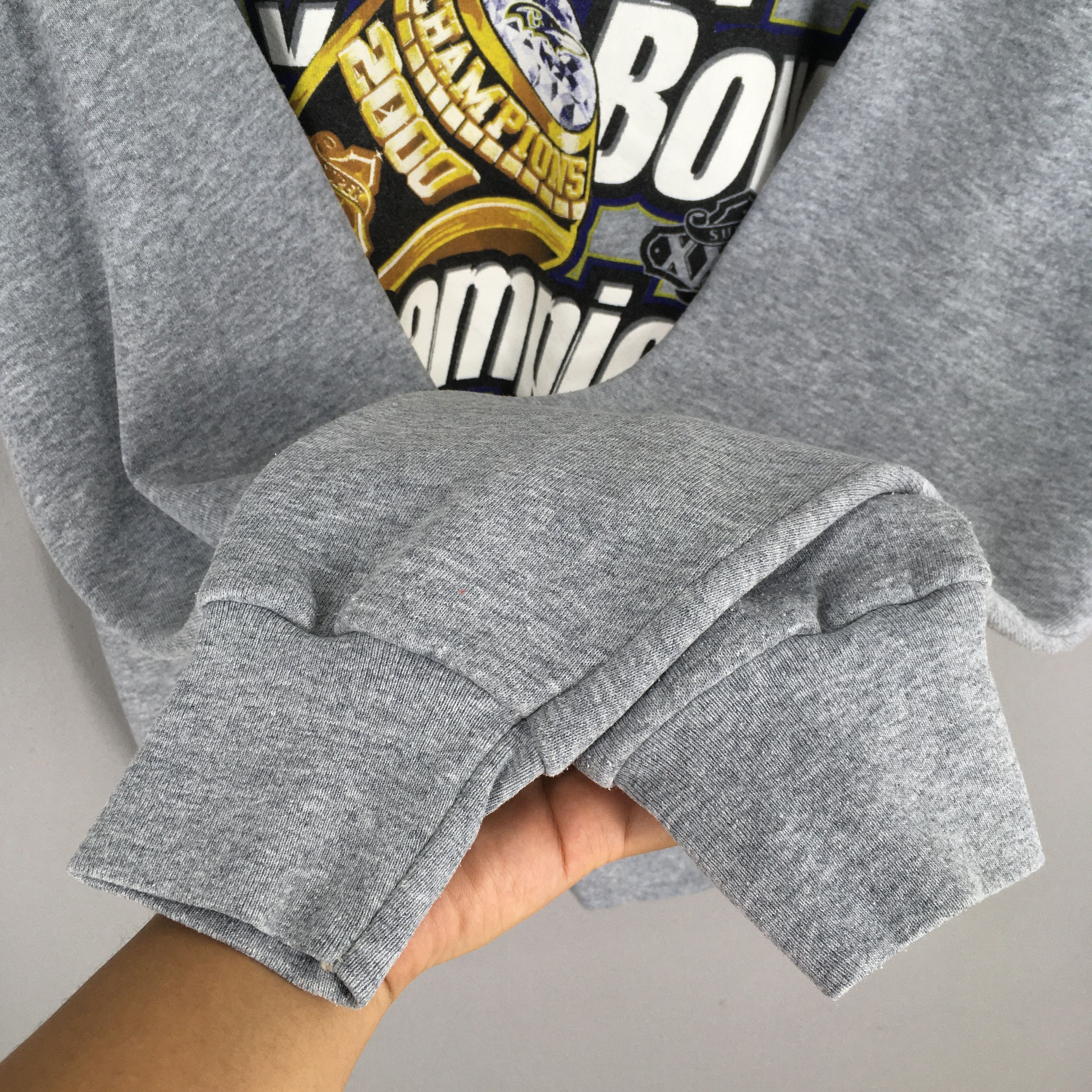 NFL × Vintage Vintage Baltimore Ravens NFL Sweatshirt XLarge Size US XL / EU 56 / 4 - 4 Thumbnail