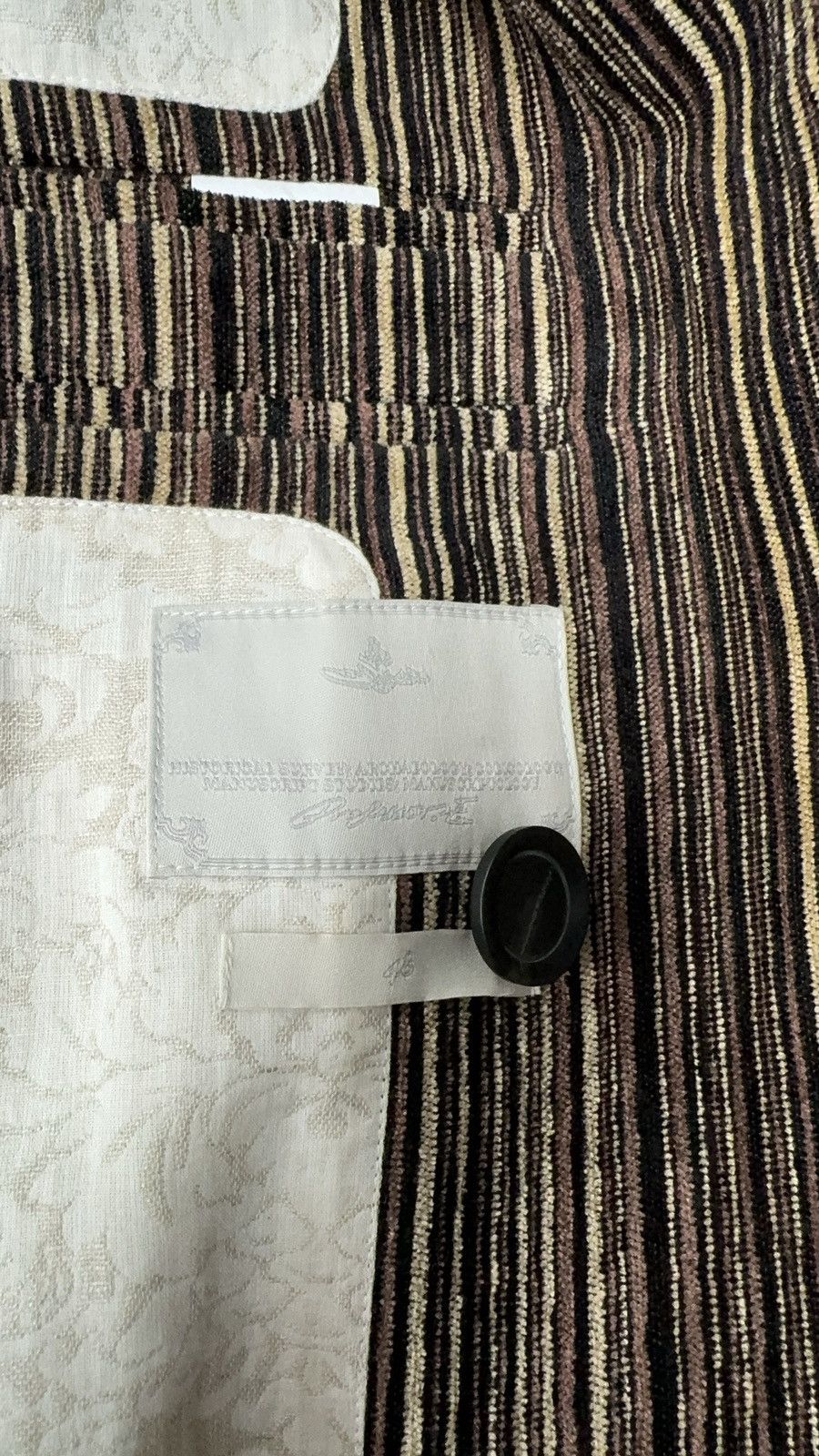 Professor.E Professor.E AW21 Forgotten Material One off overlock coat Size US M / EU 48-50 / 2 - 7 Thumbnail