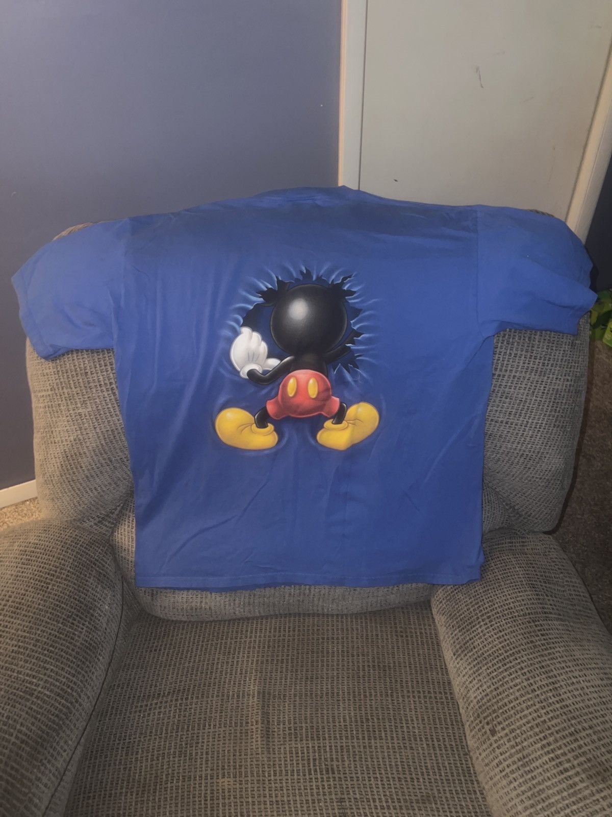 Disney Walt Disney World Mickey Mouse Back-Sided Tee Size US XL / EU 56 / 4 - 4 Thumbnail