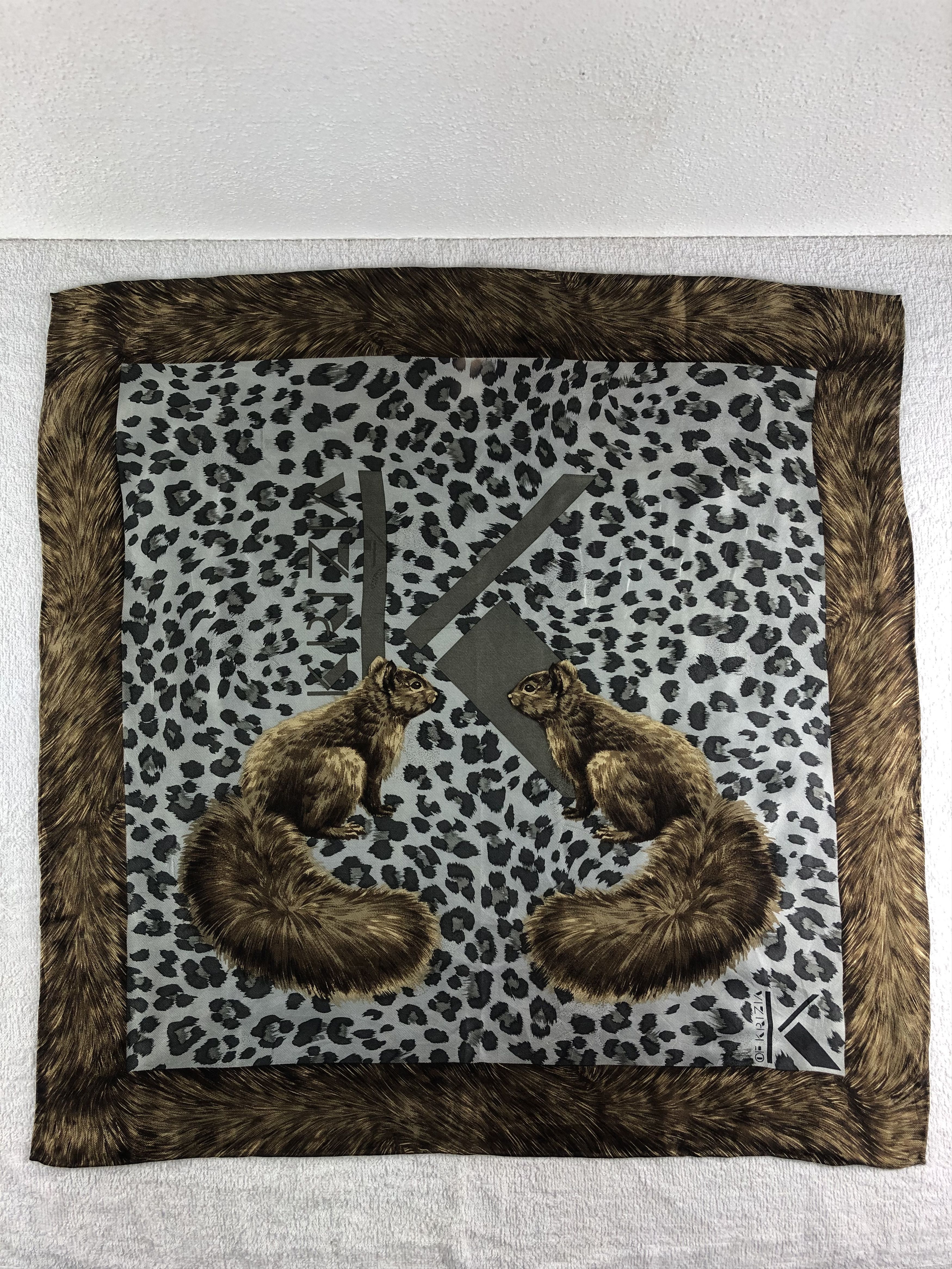 Krizia Uomo Krizia Uomo Silk Handkerchief / Bandana / Neckerchief C222 Size ONE SIZE - 3 Thumbnail