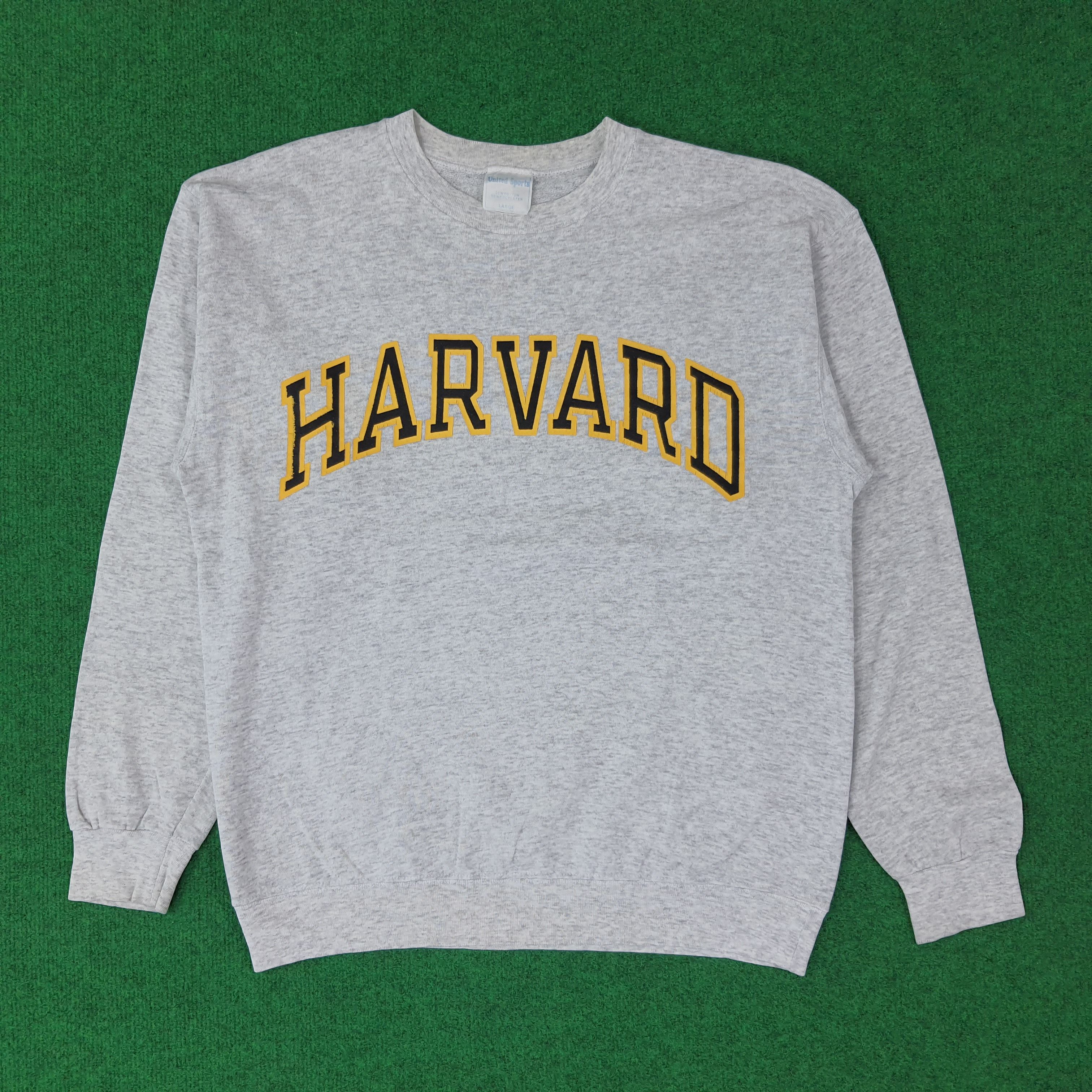 Vintage Vintage HARVARD College Sweatshirt C253N13 Size US M / EU 48-50 / 2 - 1 Thumbnail