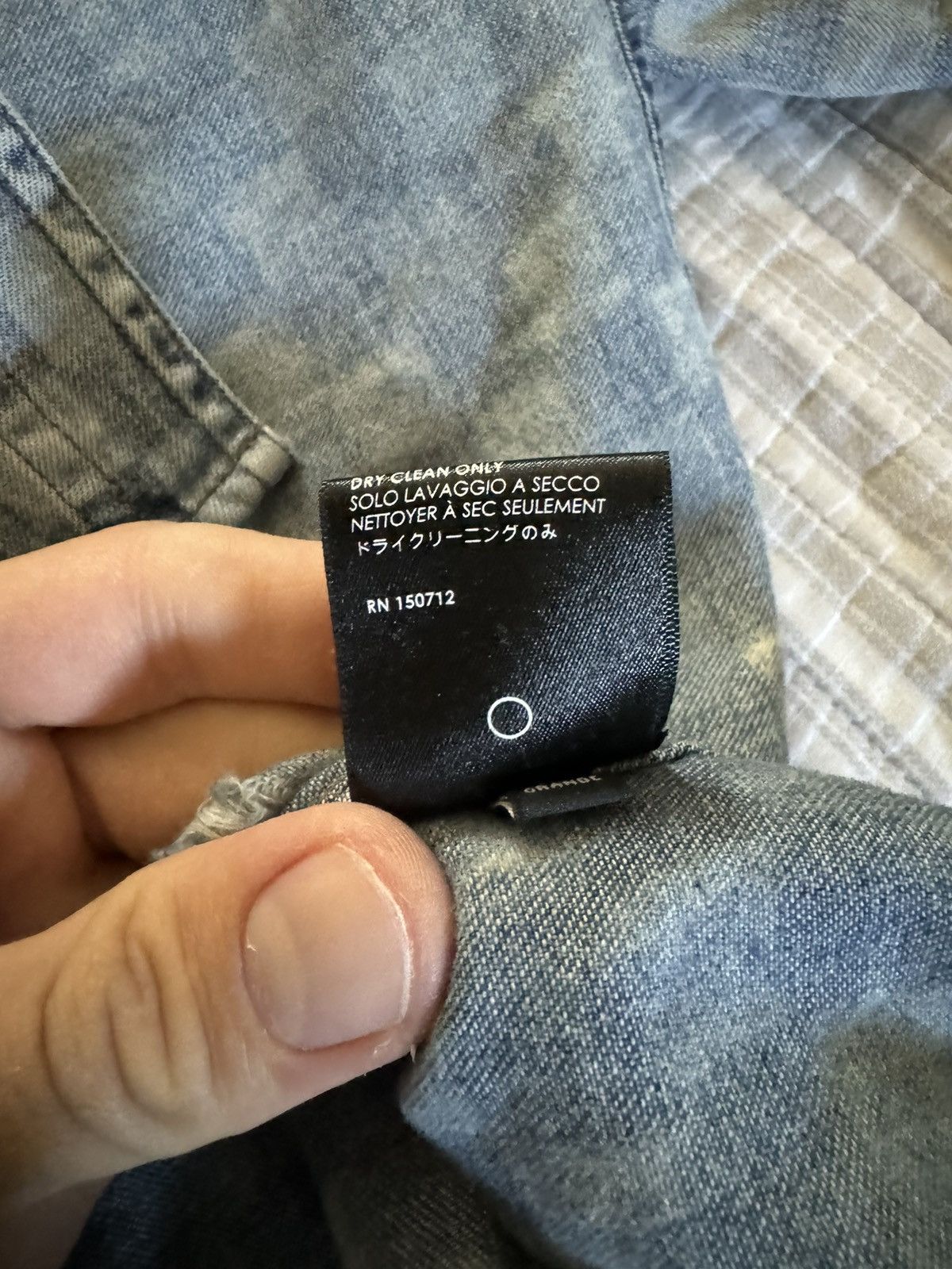 Amiri Amiri Denim Shirt Size US XL / EU 56 / 4 - 4 Thumbnail