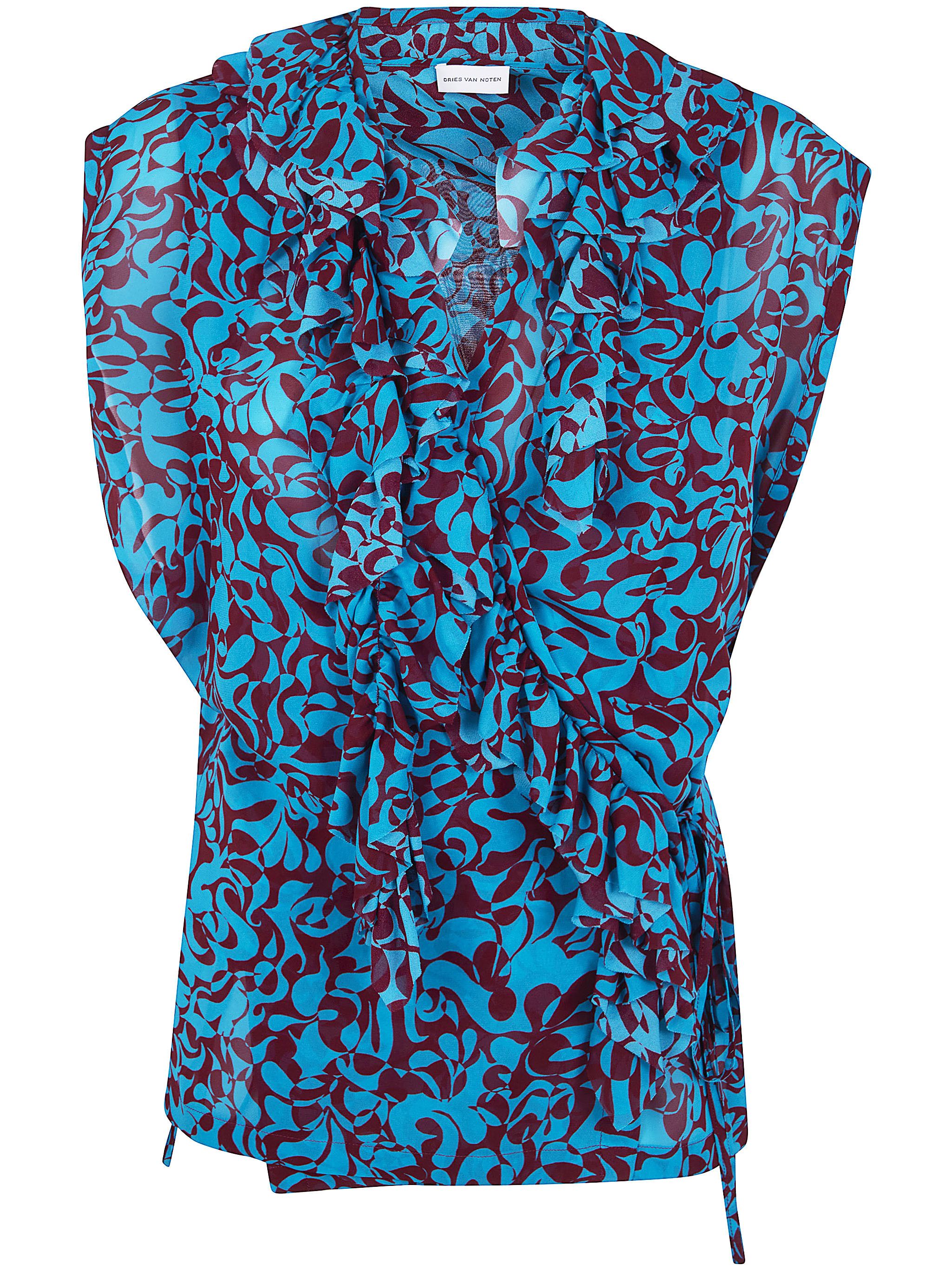 Dries Van Noten "CLEMATIS" BLOUSE Size S / US 4 / IT 40 - 1 Thumbnail